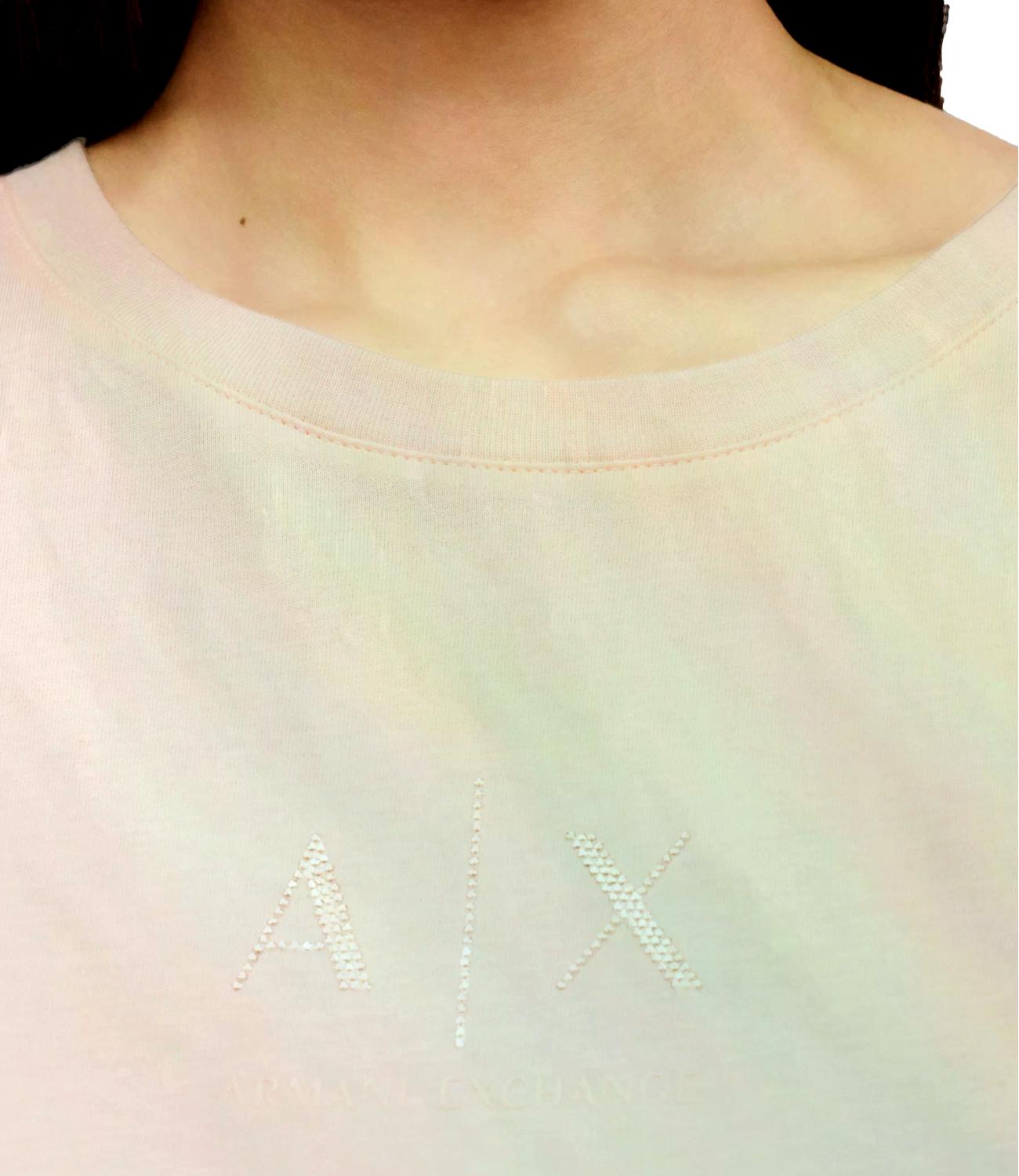 T-Shirt Armani Exchange XW001459AF10356 Donna - Salt Rose