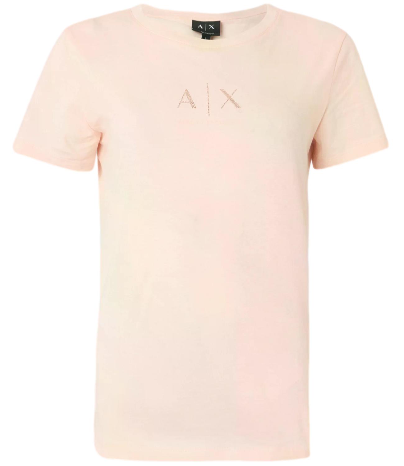 T-Shirt Armani Exchange XW001459AF10356 Donna - Salt Rose