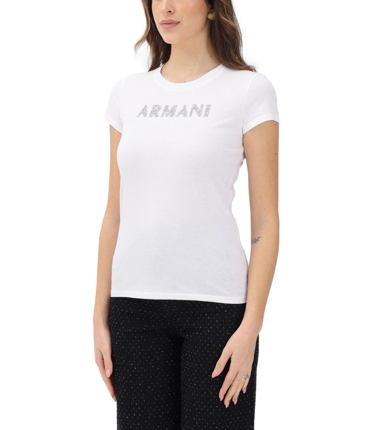 T-Shirt Armani Exchange XW002106AF10356 Donna - Optic White