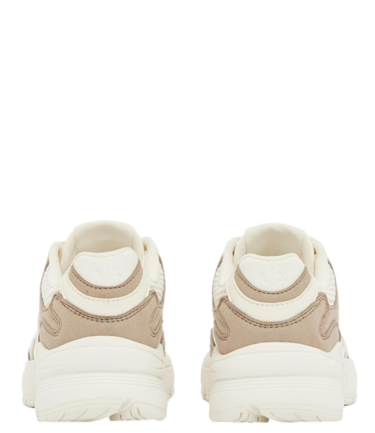 Sneakers AX in Microsuede beige donna