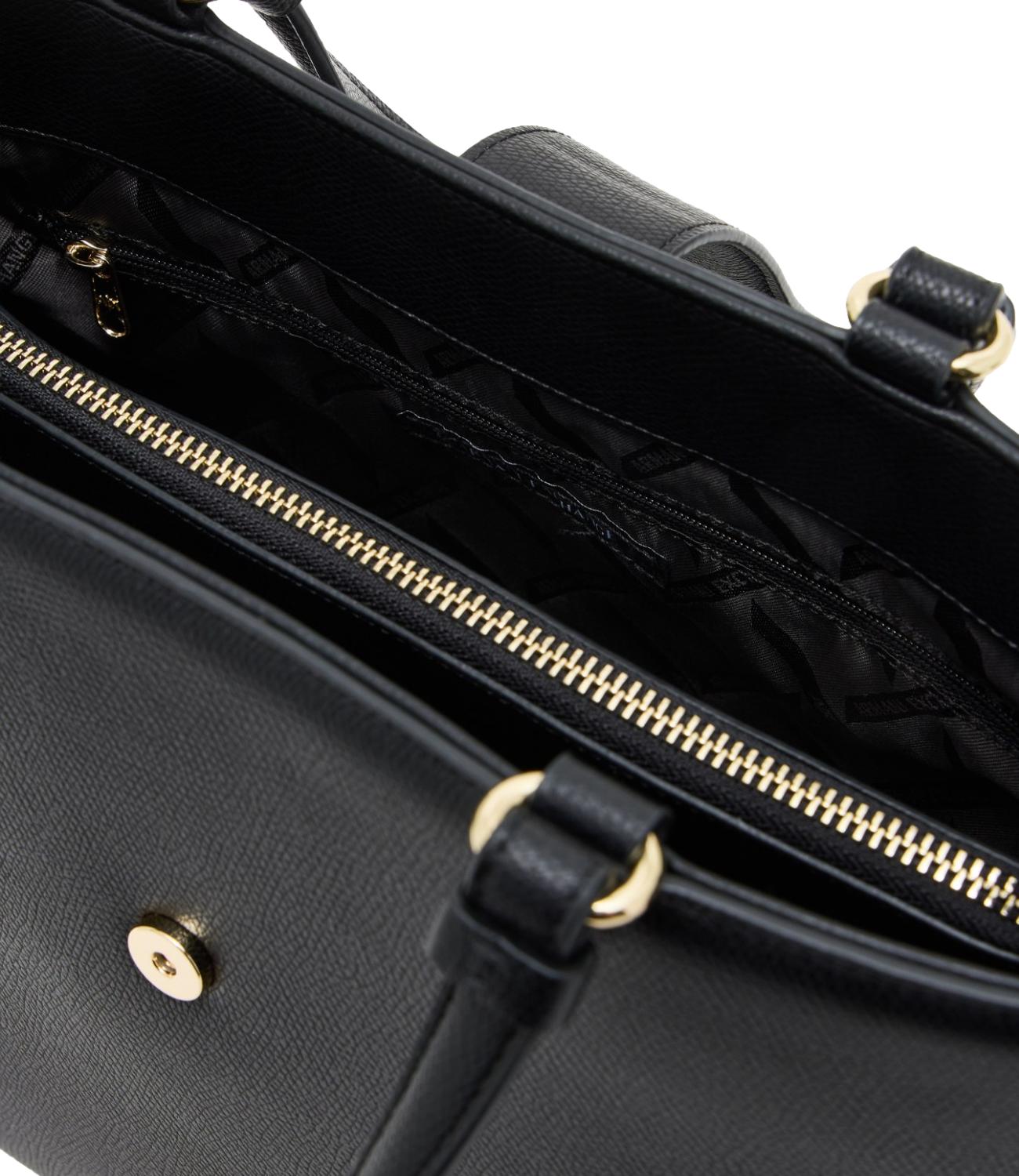 Armani Exchange Shopping Bag nero donna