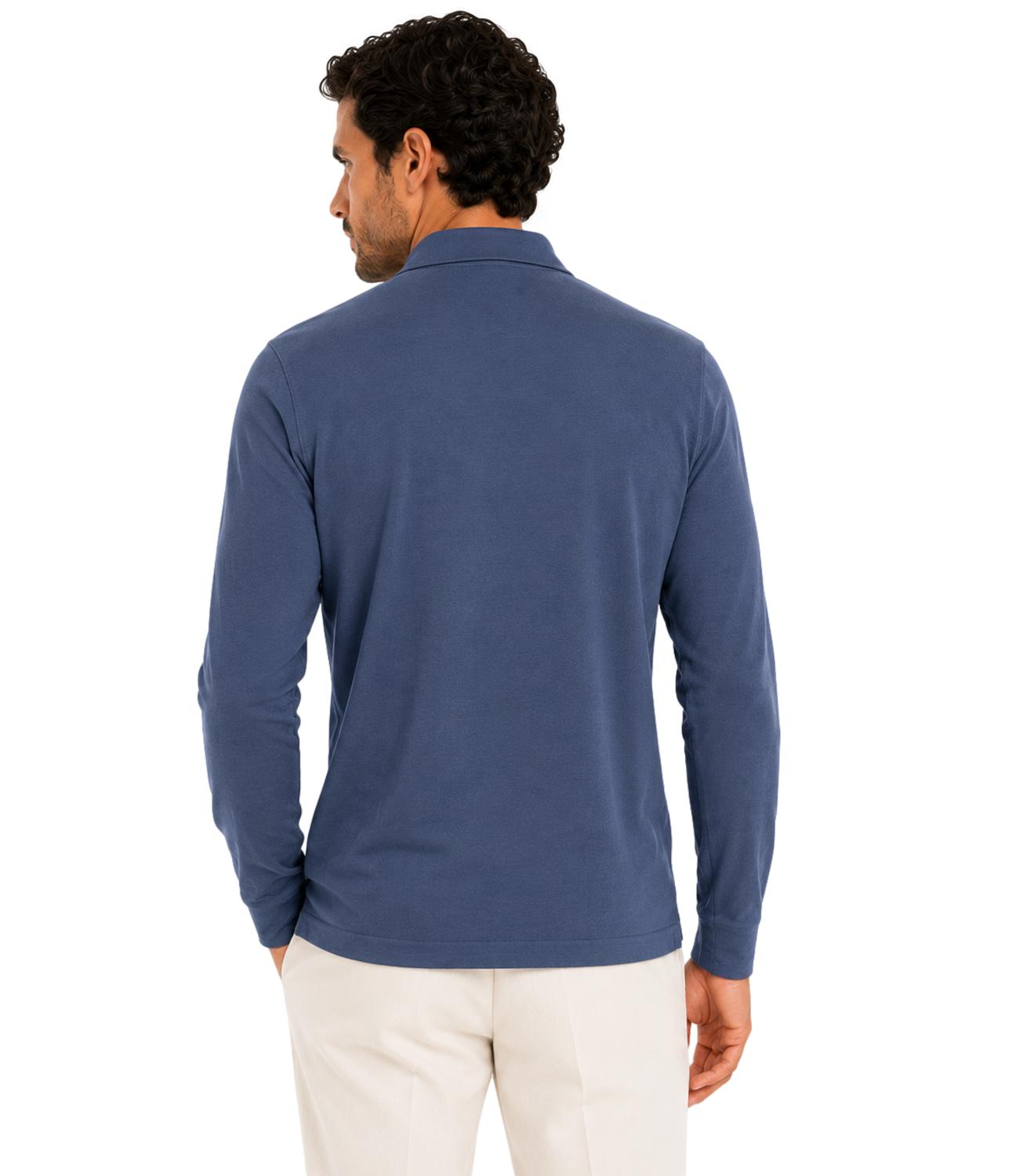 Polo At.p.co A32450C300 Uomo - Blu Scuro