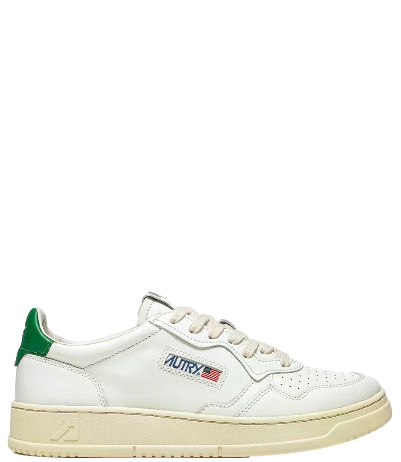 Sneakers Autry AULM LL20 Uomo - Bianca Verde