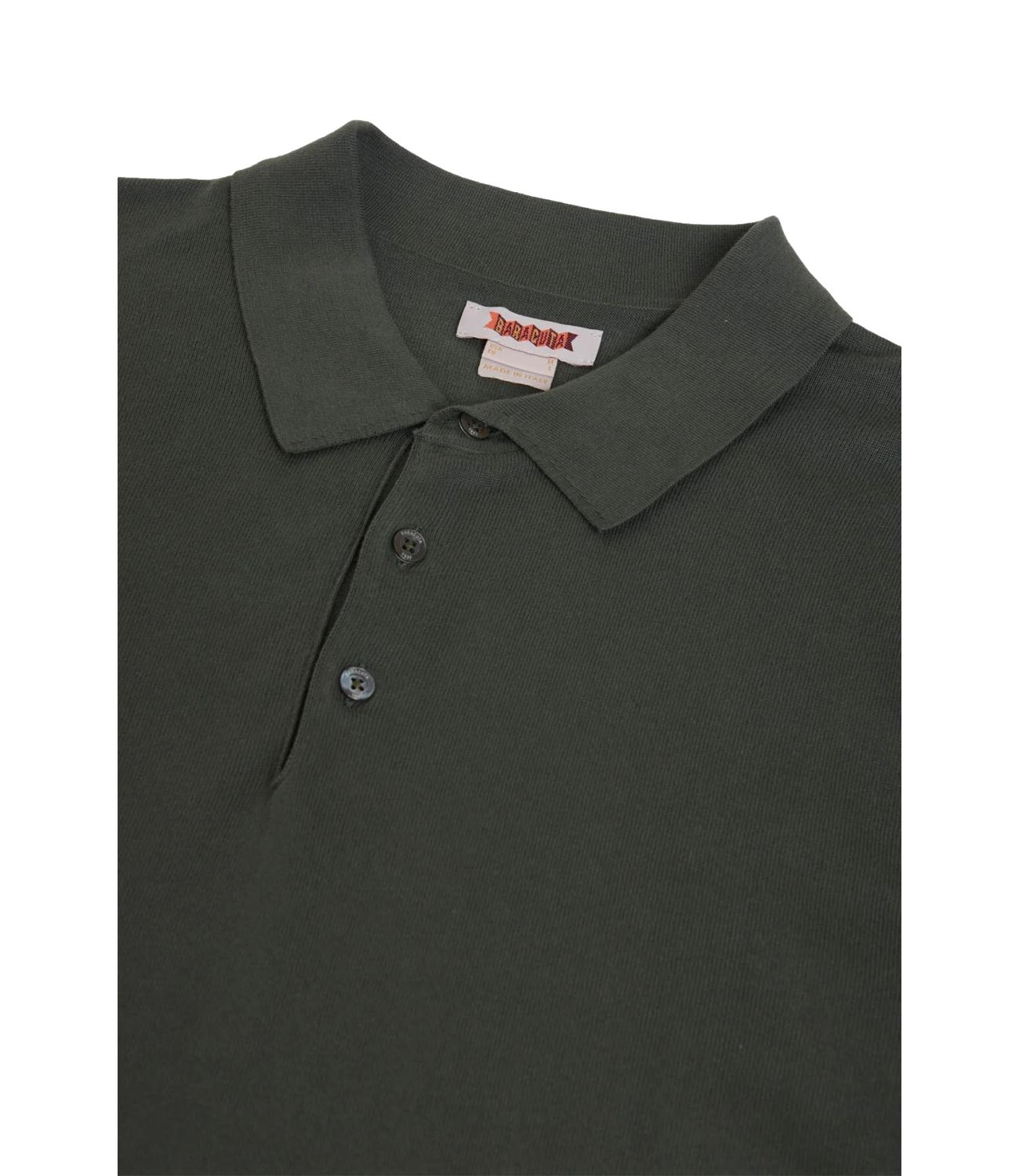Polo Knit dark olive