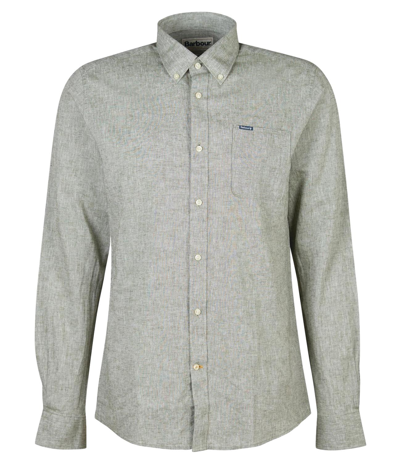 camicia salvia uomo