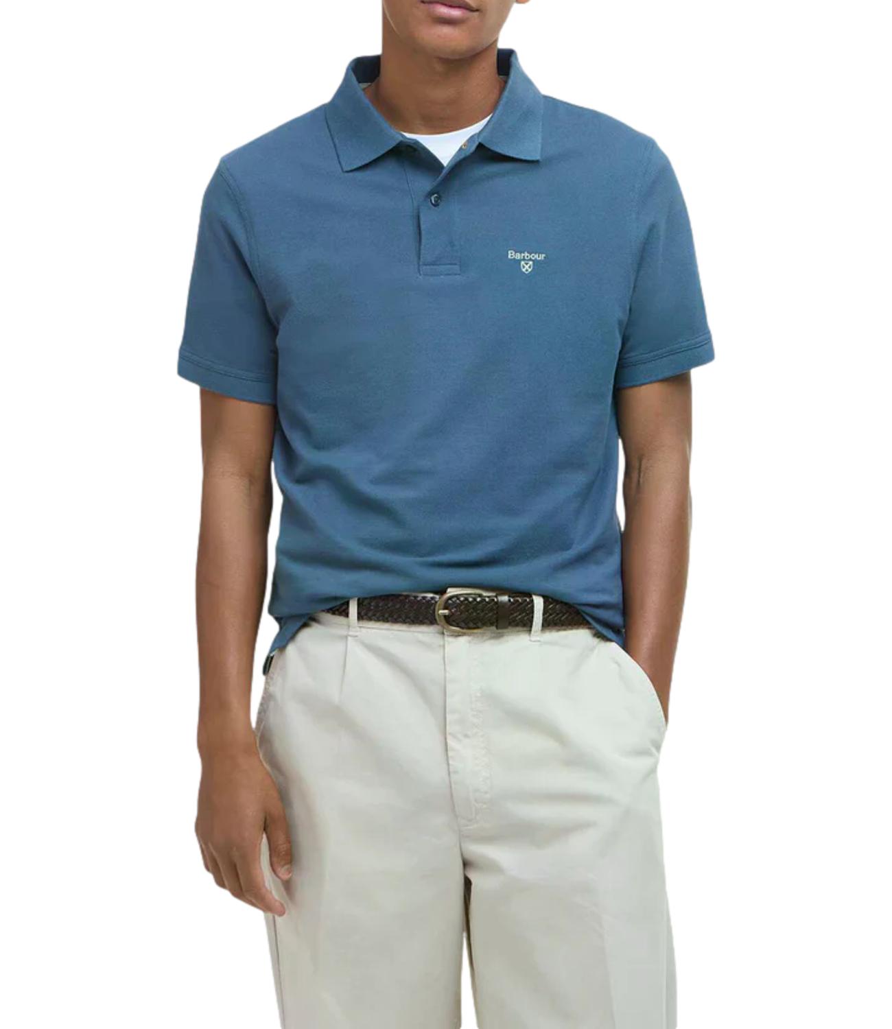Polo Barbour 261MMML1367 Uomo - Dusk Blue