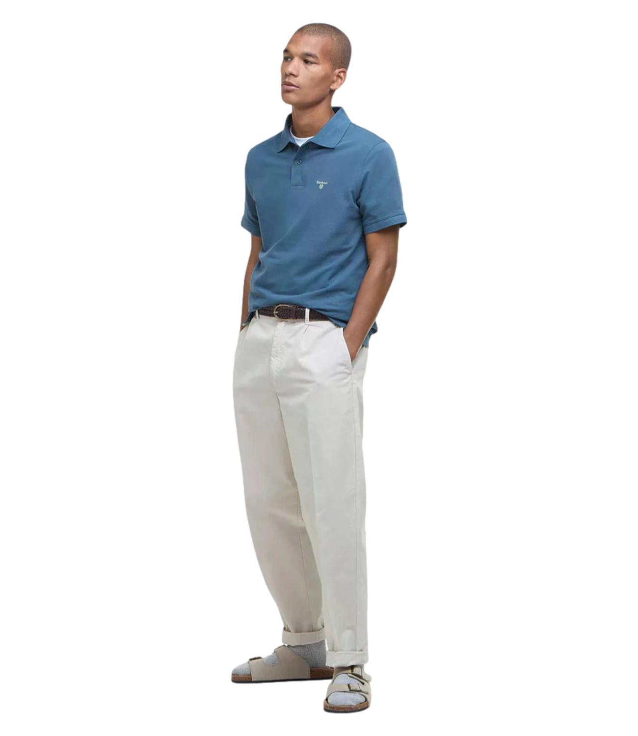 Polo Barbour 261MMML1367 Uomo - Dusk Blue