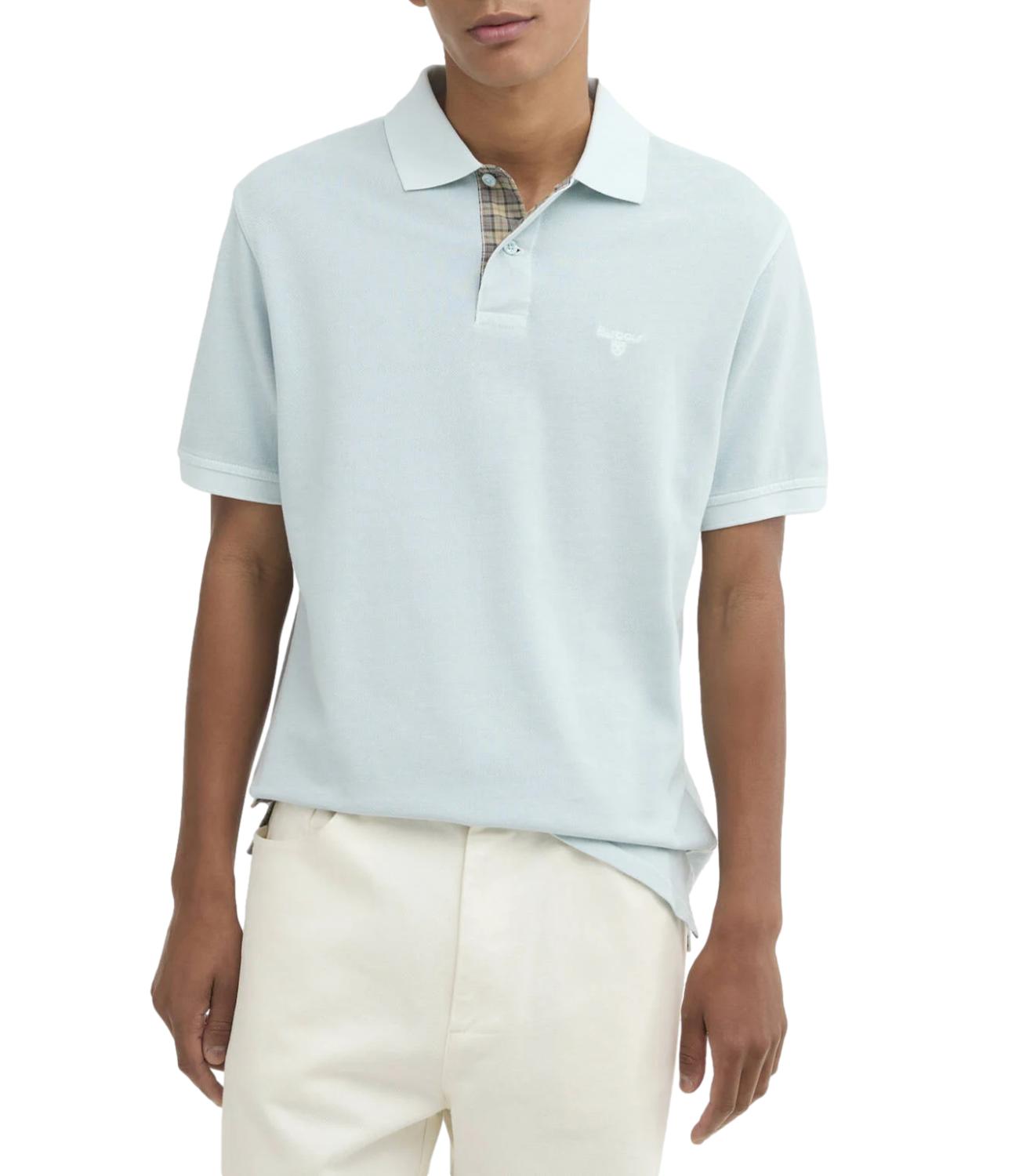 Polo celeste uomo