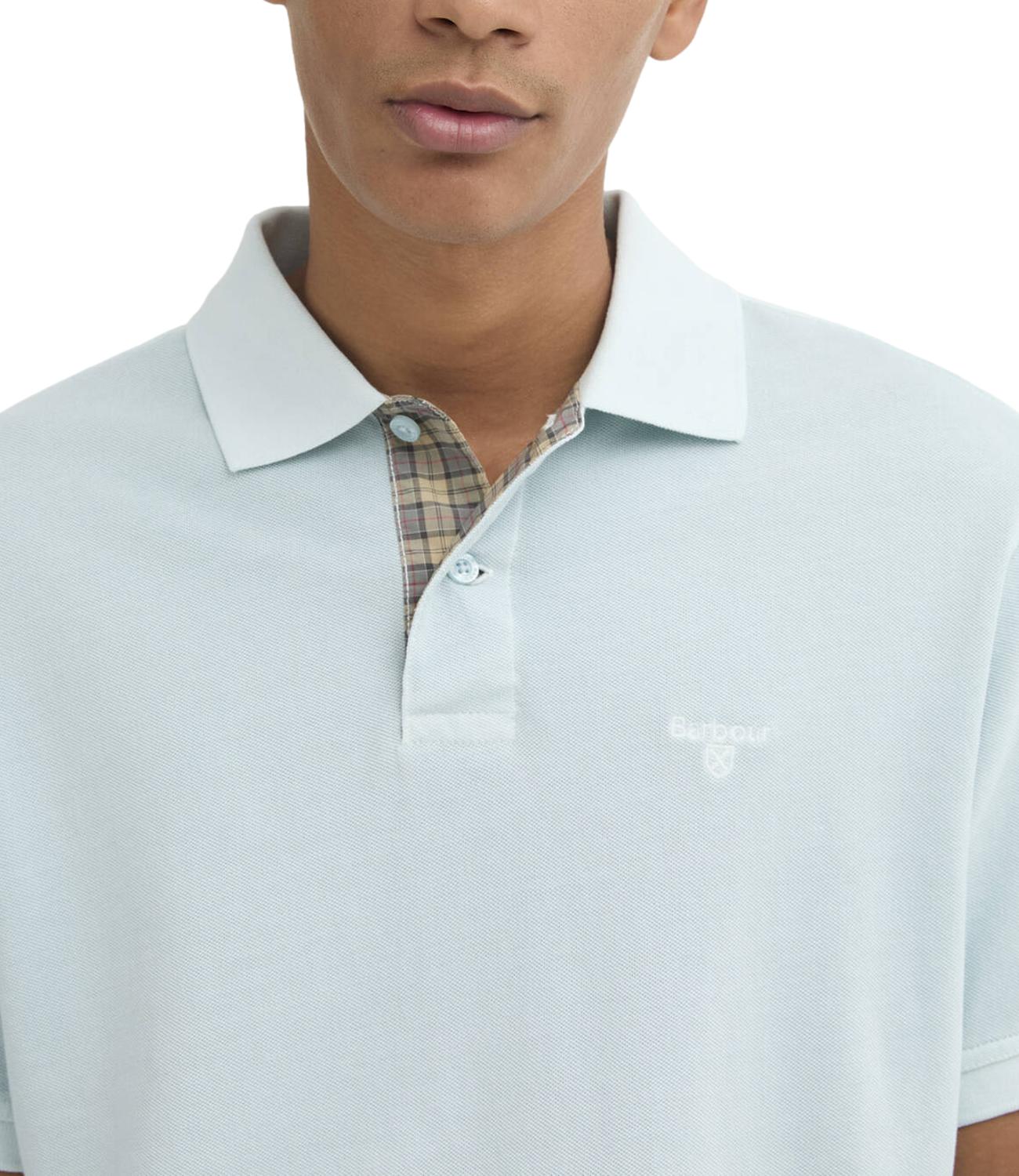 Polo celeste uomo