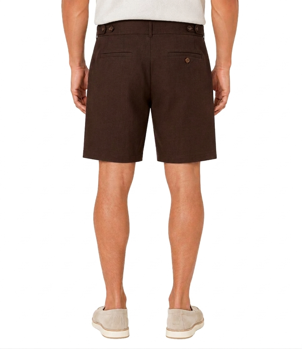 Bermuda Berwich PU19RETROGURKHASHORTVB101 Uomo - Brown
