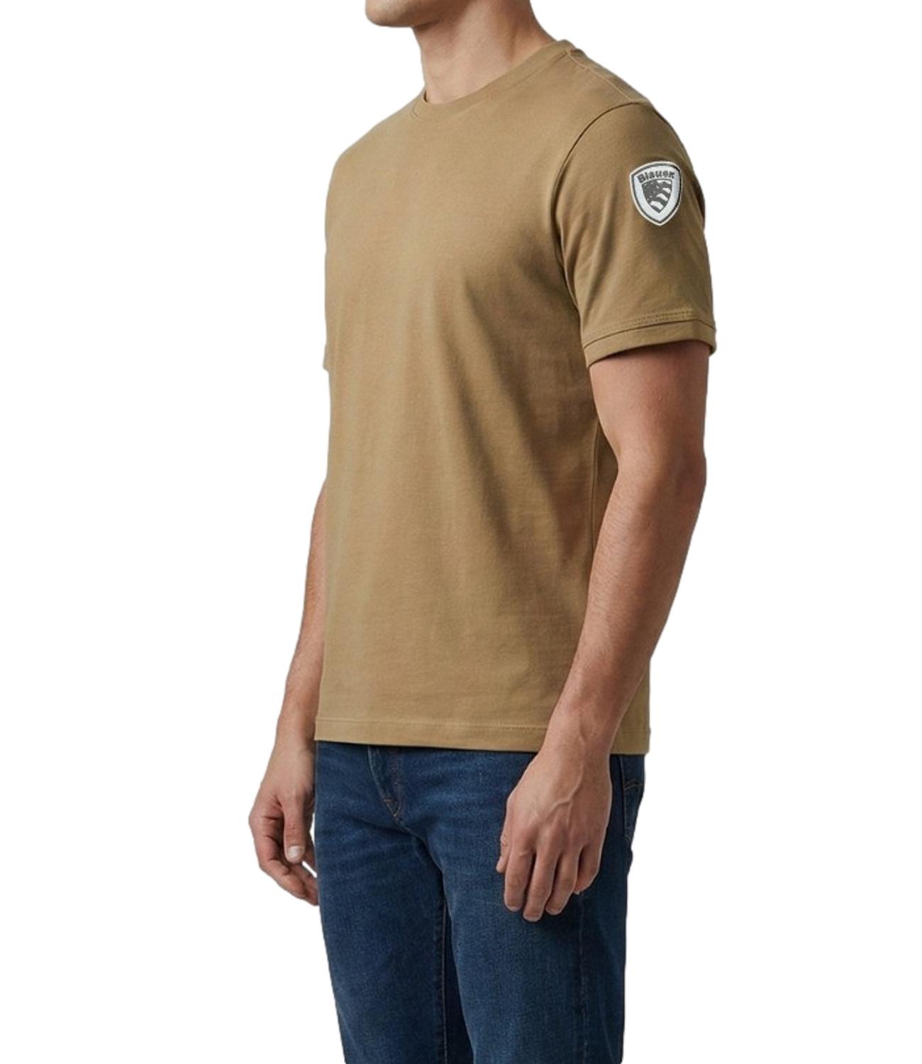 Blauer T-shirt Hanson Nocciola Uomo
