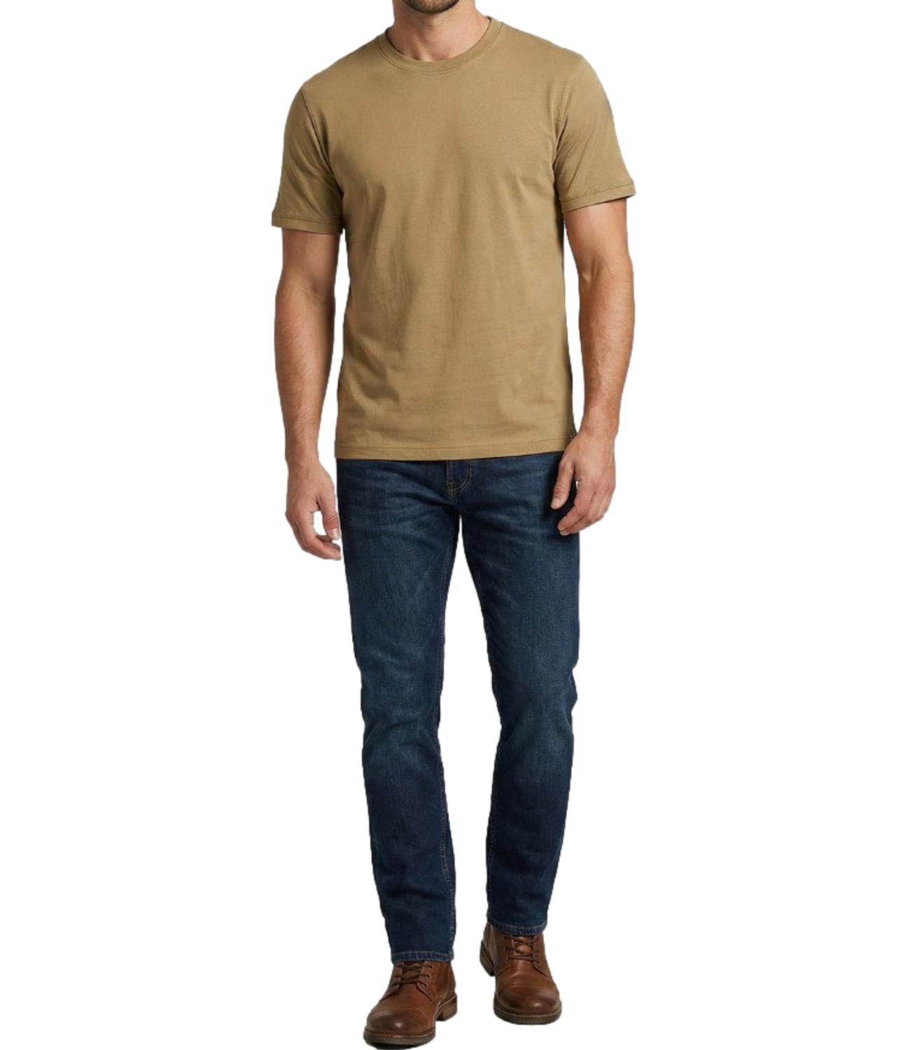 Blauer T-shirt Hanson Nocciola Uomo