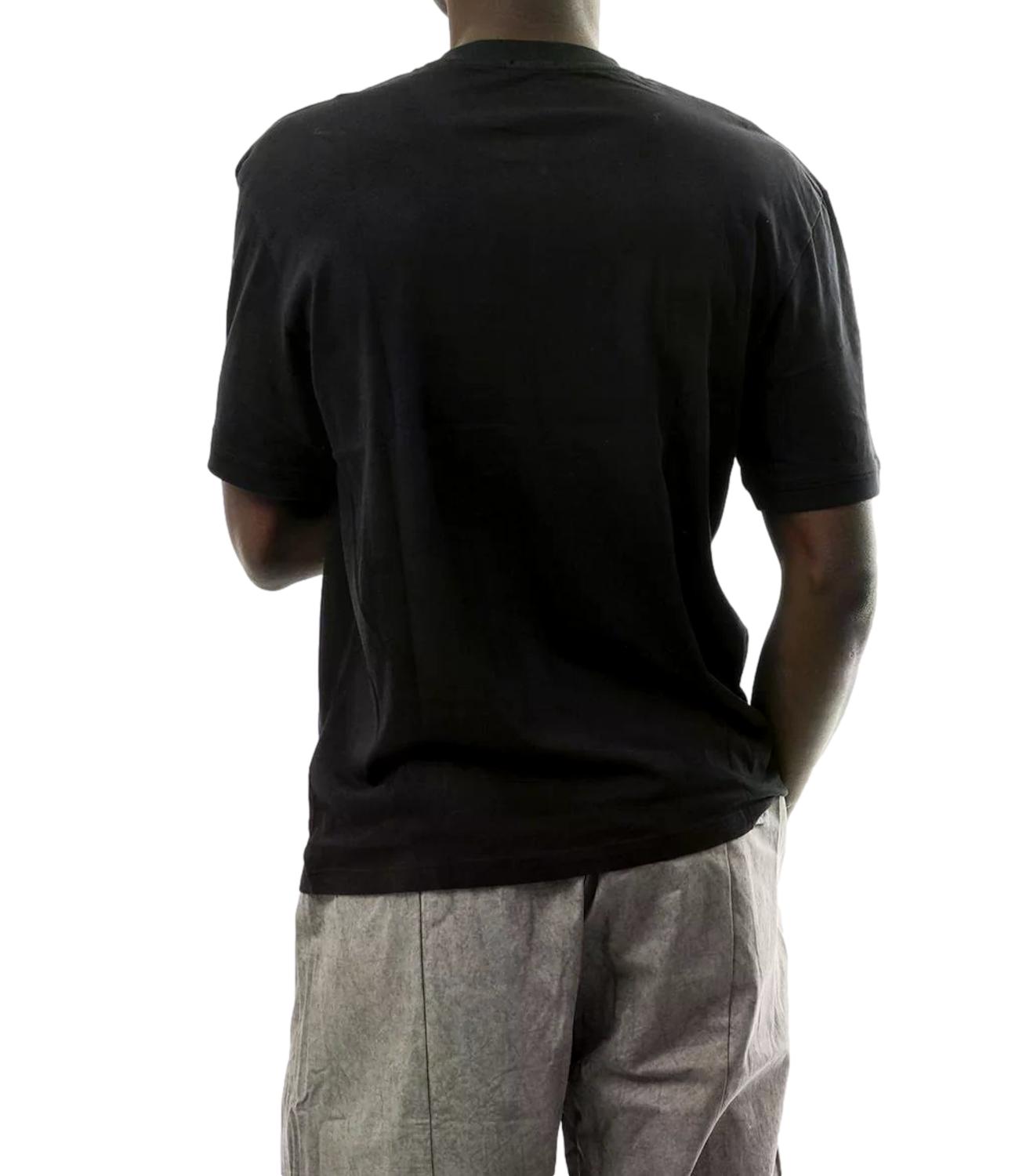 Blauer T-shirt Hanson Nero Uomo