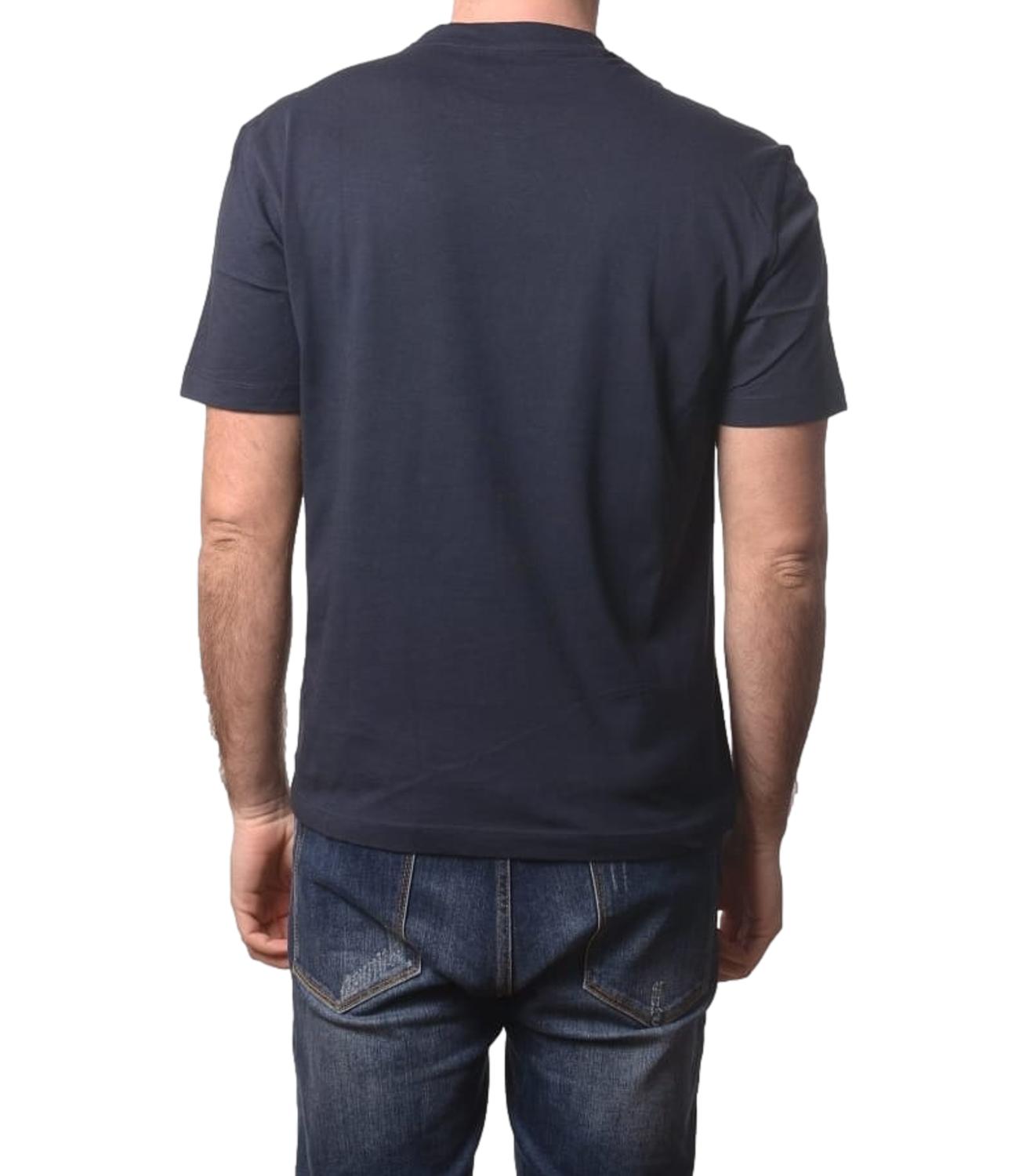 Blauer T-shirt ERNST Blu Uomo