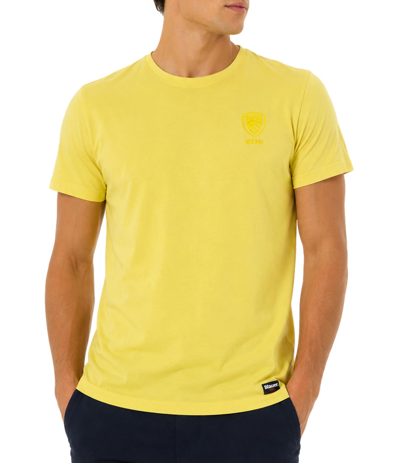 T-Shirt Blauer 26SBLUH02302-007439 Uomo - Giallo