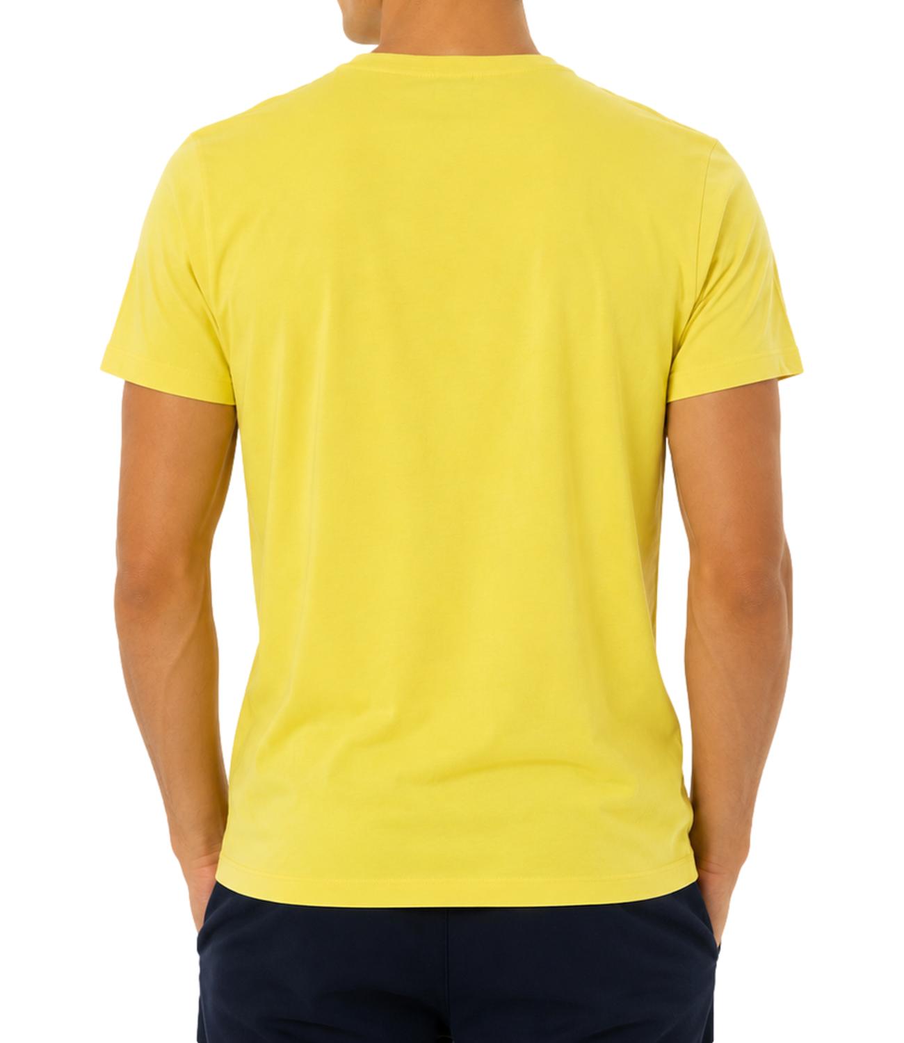 T-Shirt Blauer 26SBLUH02302-007439 Uomo - Giallo