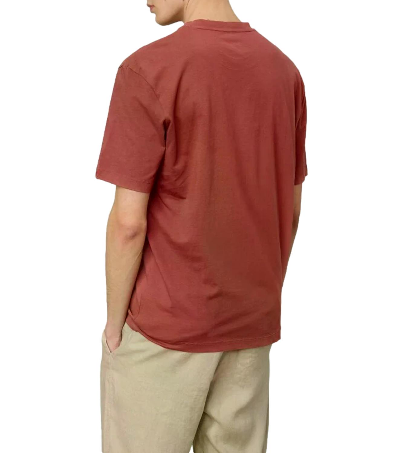 T-Shirt Blauer 26SBLUH02302-007439 Uomo - Mattone Inglese