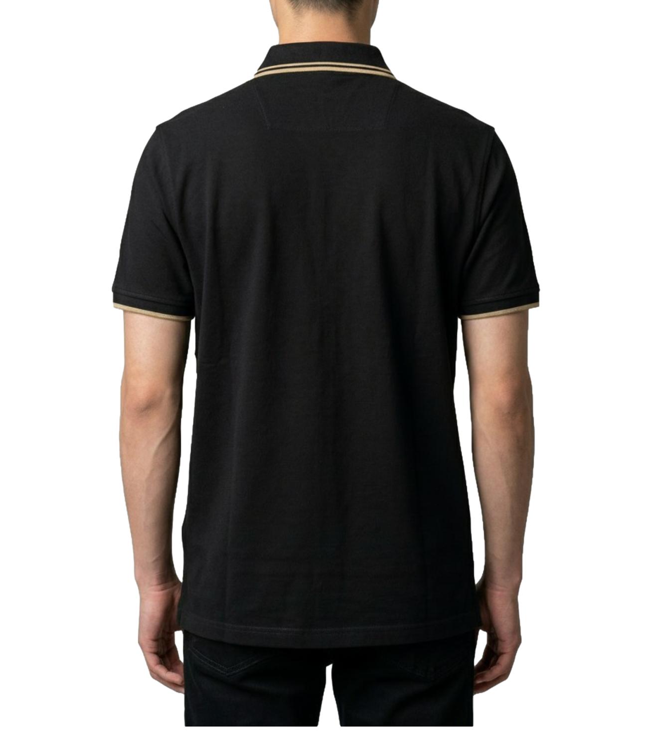 Blauer Polo Damon Nero Uomo