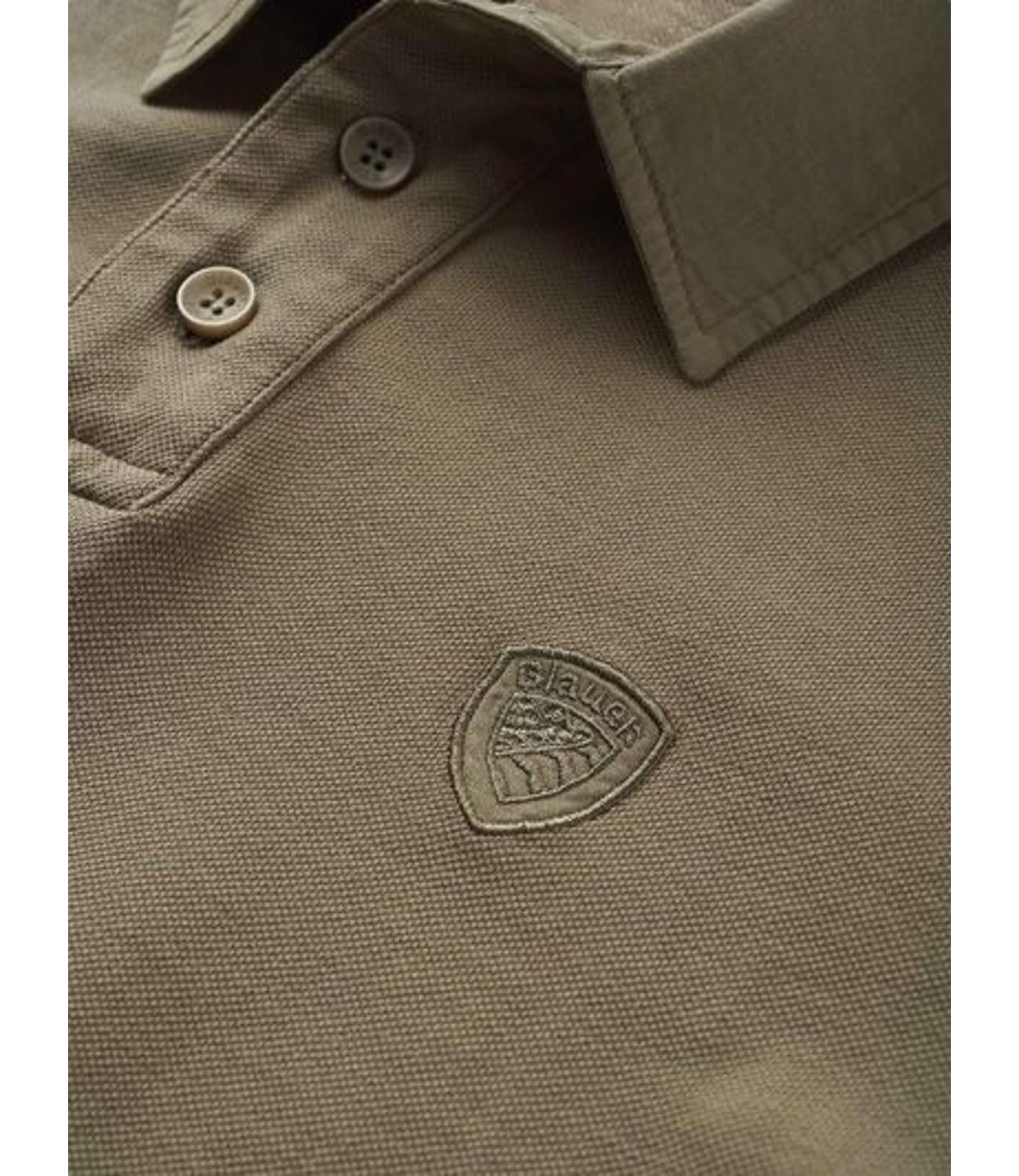 Polo Blauer 26SBLUT02298-007440 Uomo - Green 60h