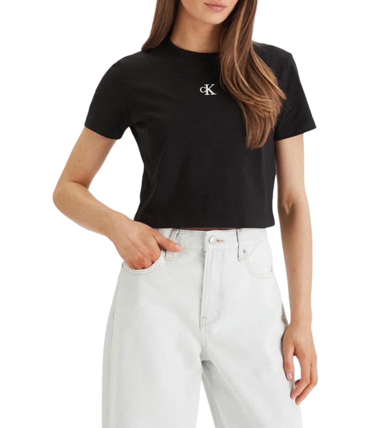 T-Shirt Calvin Klein LV047AB213 Donna - Black