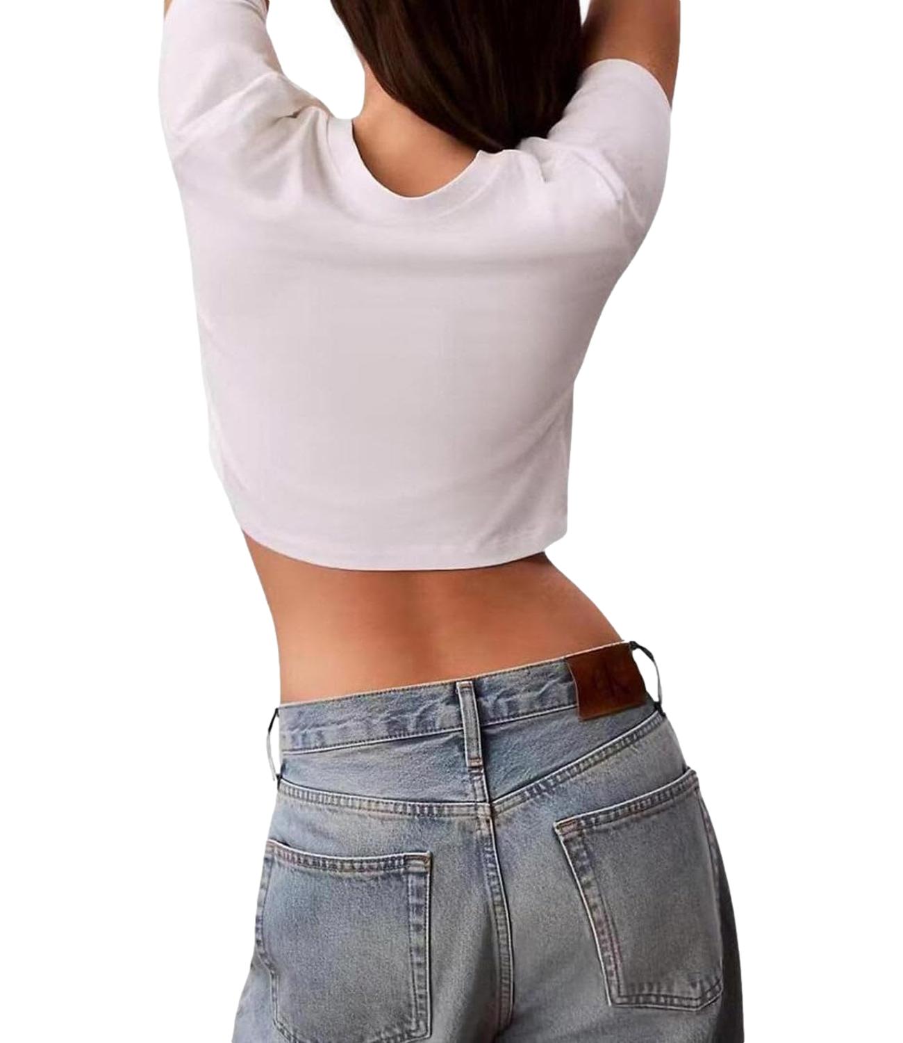 T-Shirt Calvin Klein LV047AB213 Donna - Yaf Bright White
