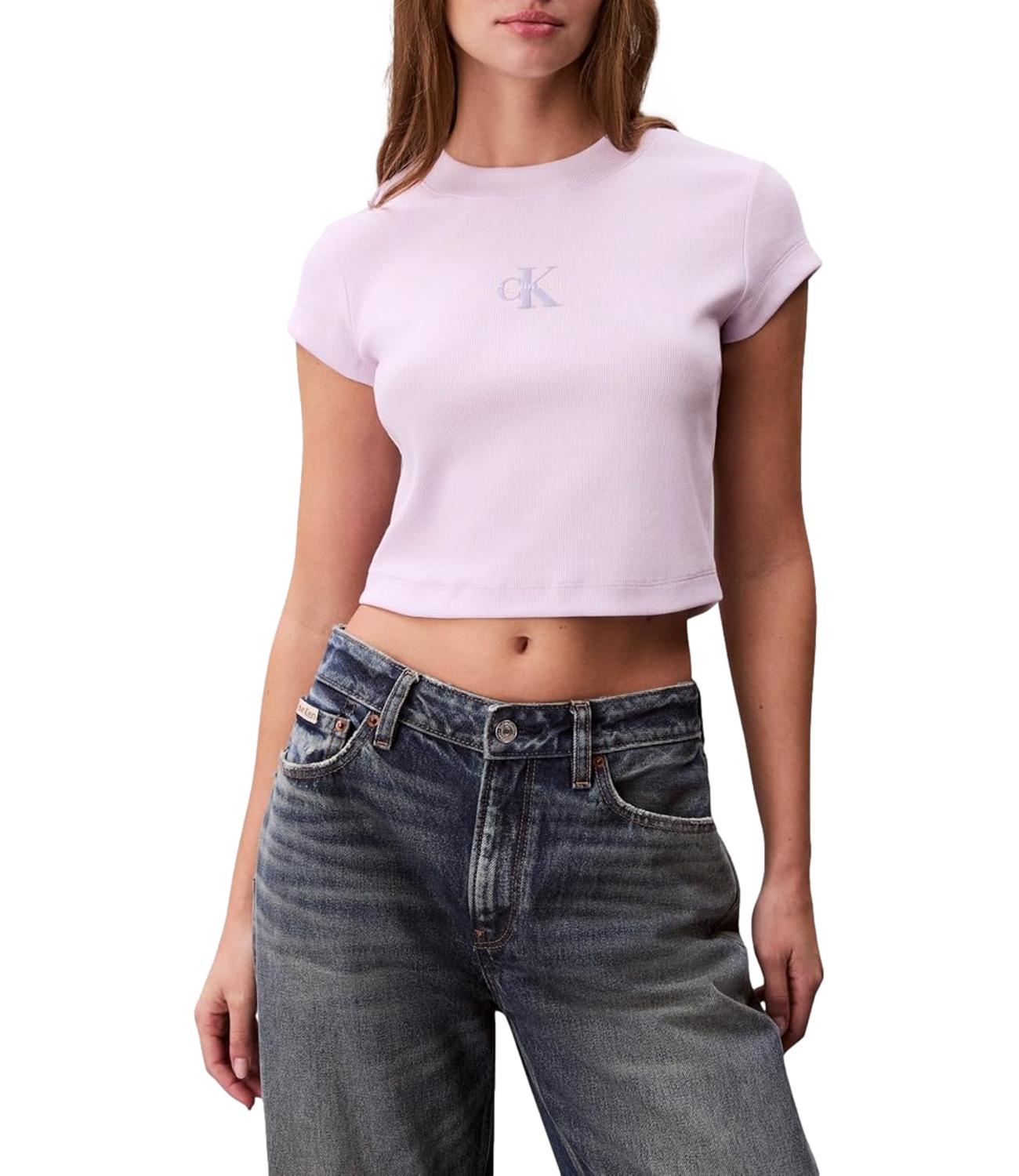 T-Shirt Calvin Klein LV047AB802 Donna - 3oq Island Lilac