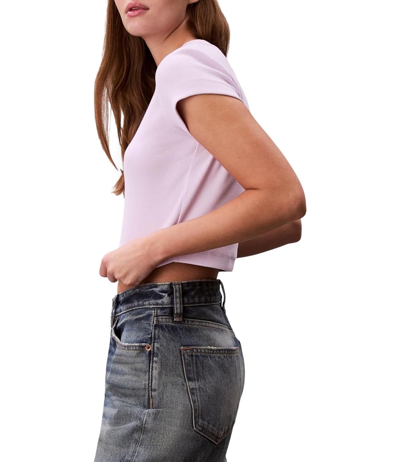 T-Shirt Calvin Klein LV047AB802 Donna - 3oq Island Lilac