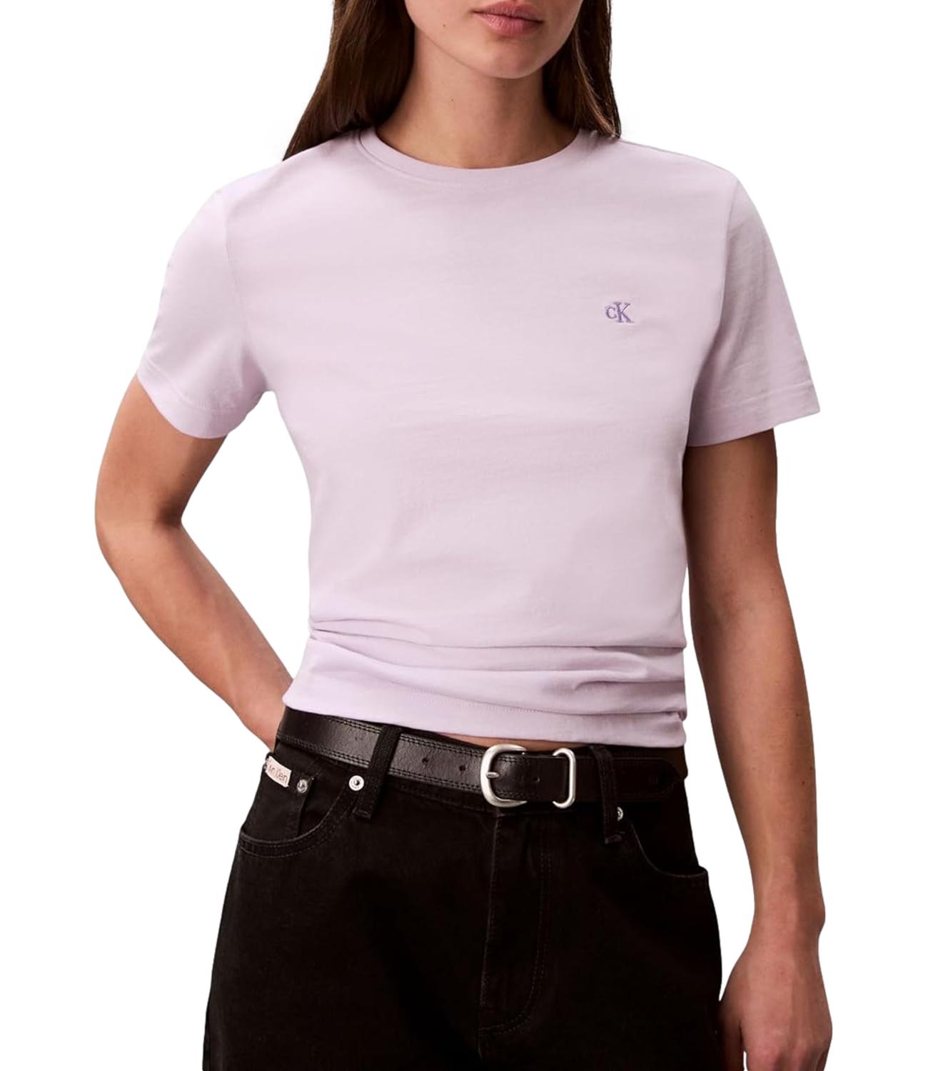 T-Shirt Calvin Klein LV047B224G Donna - 3oq Island Lilac