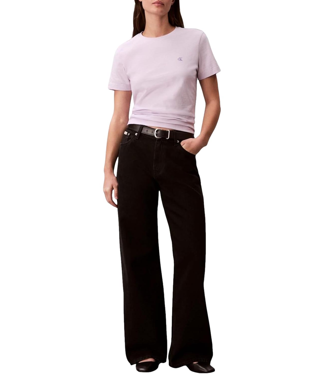 T-Shirt Calvin Klein LV047B224G Donna - 3oq Island Lilac
