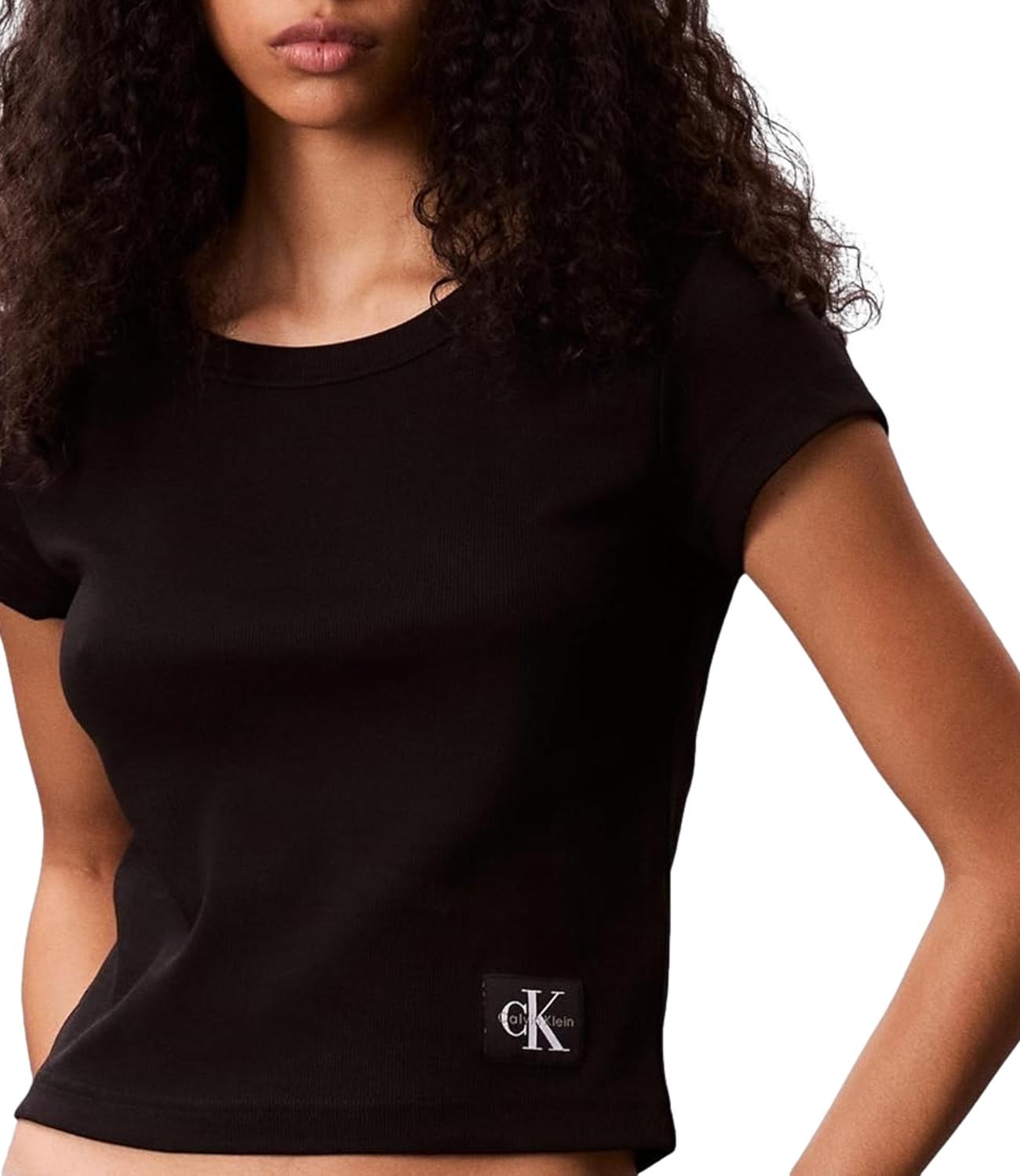 T-Shirt Calvin Klein LV047C200G Donna - Black