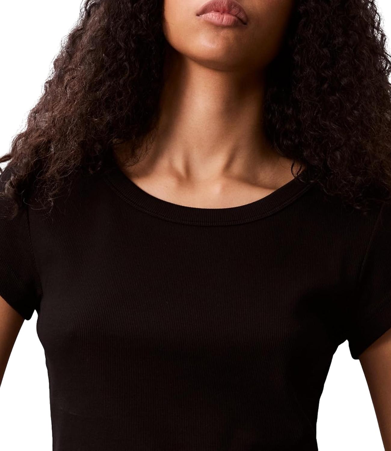 T-Shirt Calvin Klein LV047C200G Donna - Black