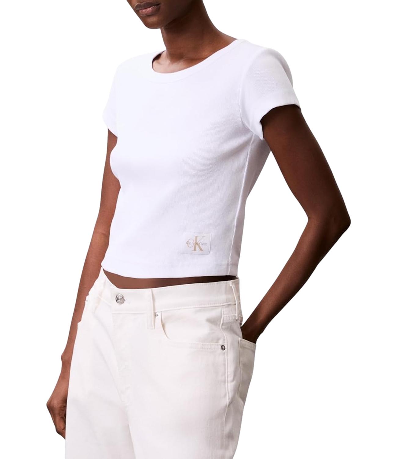 T-Shirt Calvin Klein LV047C200G Donna - Yaa Bright White