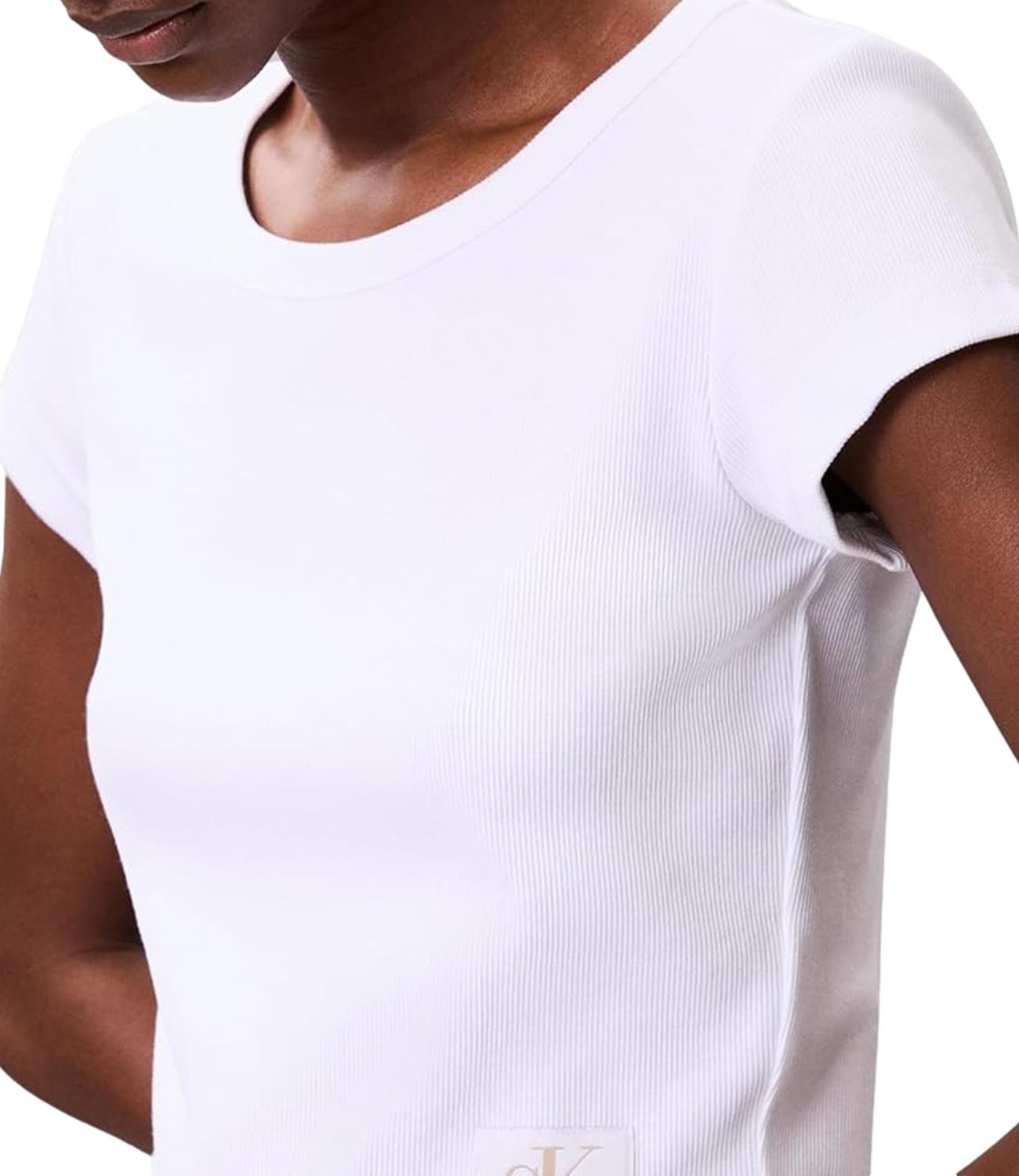 T-Shirt Calvin Klein LV047C200G Donna - Yaa Bright White