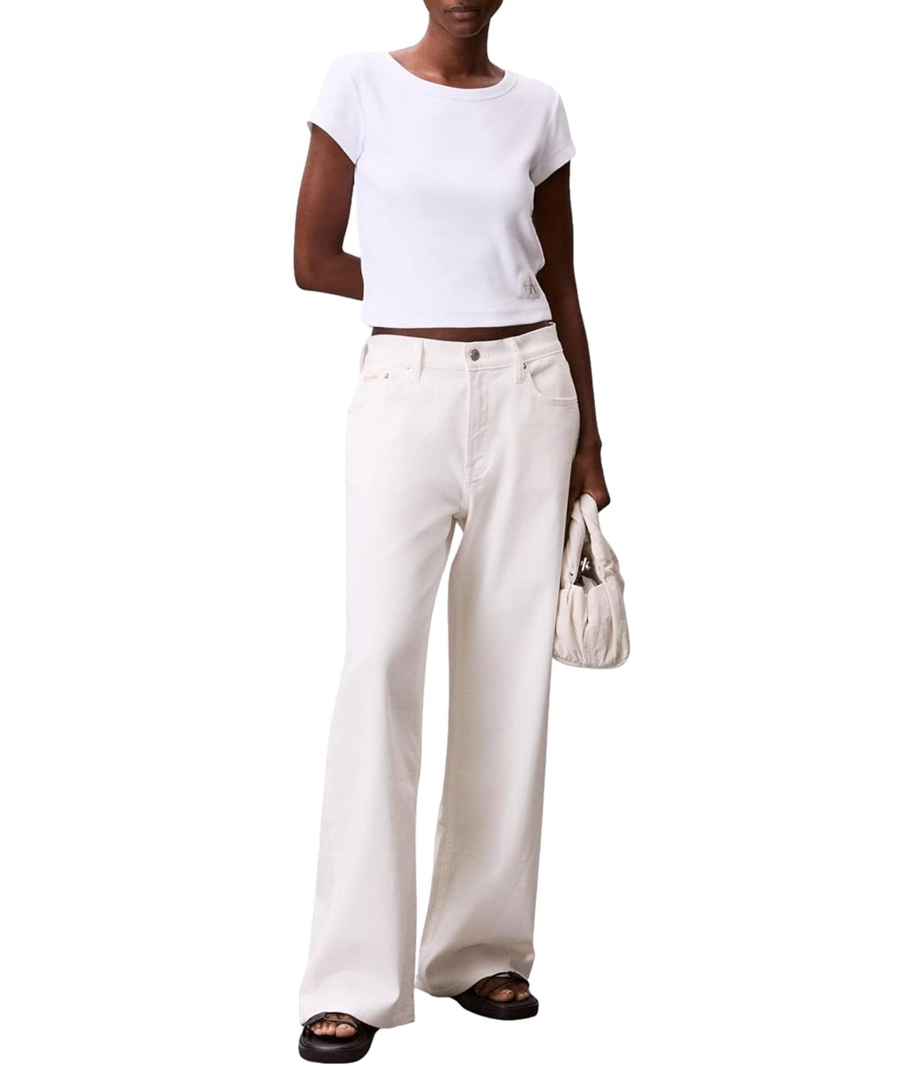 T-Shirt Calvin Klein LV047C200G Donna - Yaa Bright White