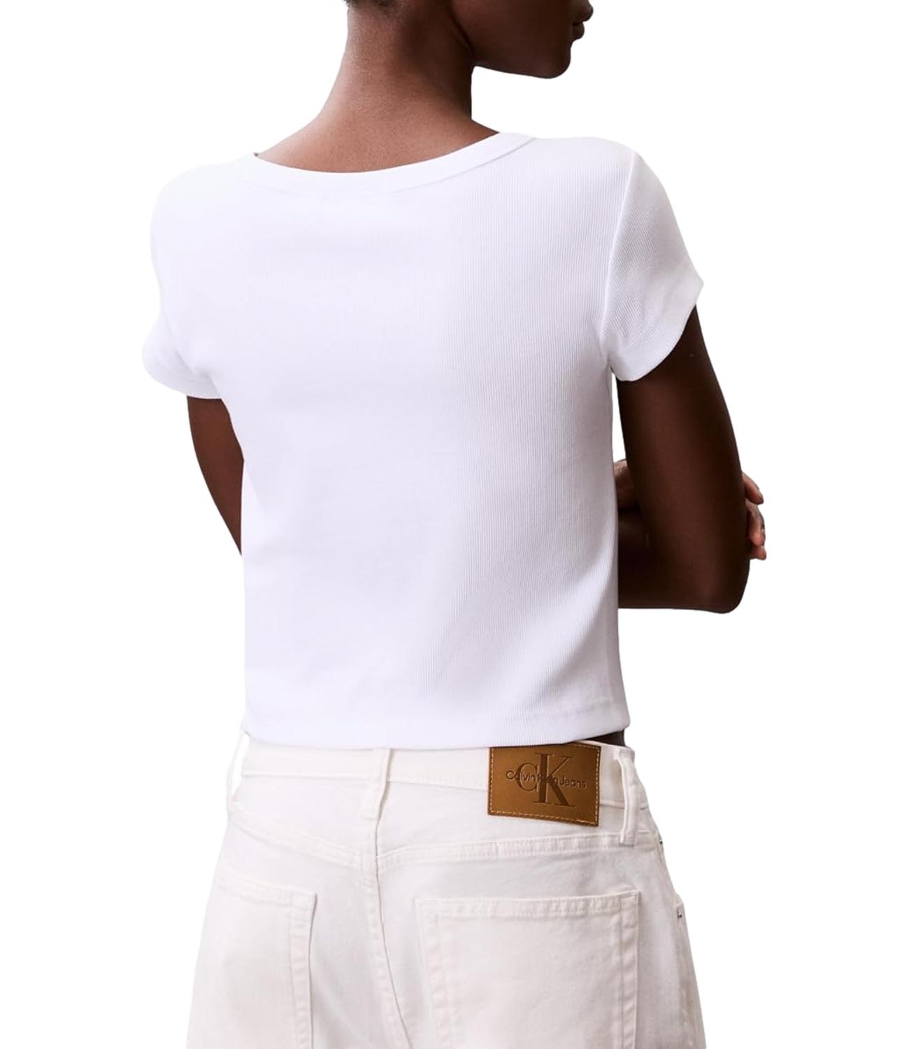 T-Shirt Calvin Klein LV047C200G Donna - Yaa Bright White
