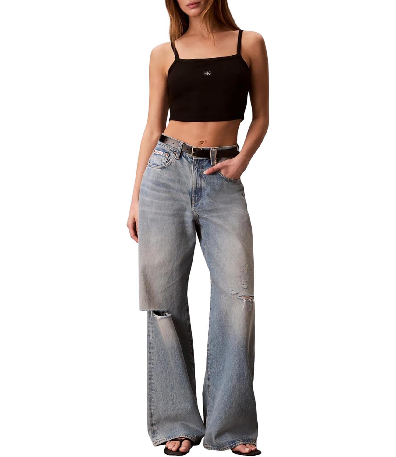 Canotta Calvin Klein LV047F221G Donna - Black
