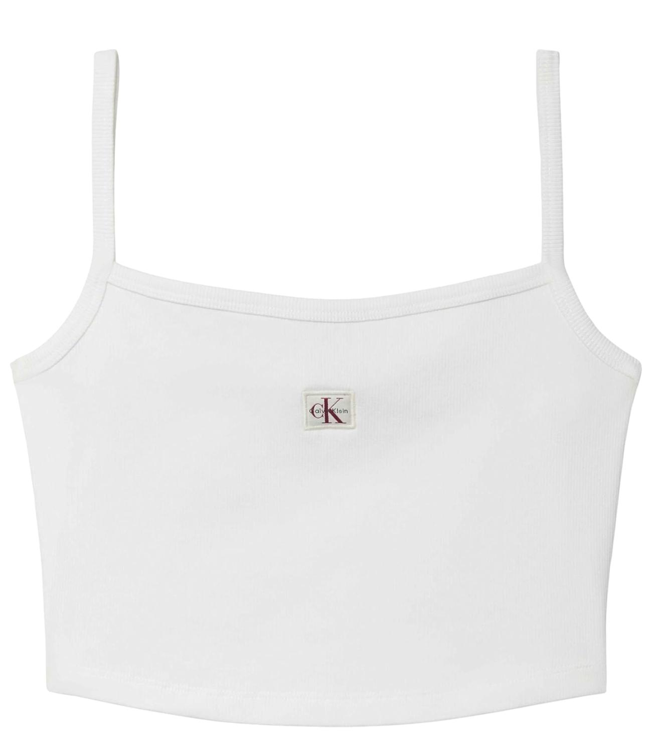Canotta Calvin Klein LV047F221G Donna - Yaf Bright White