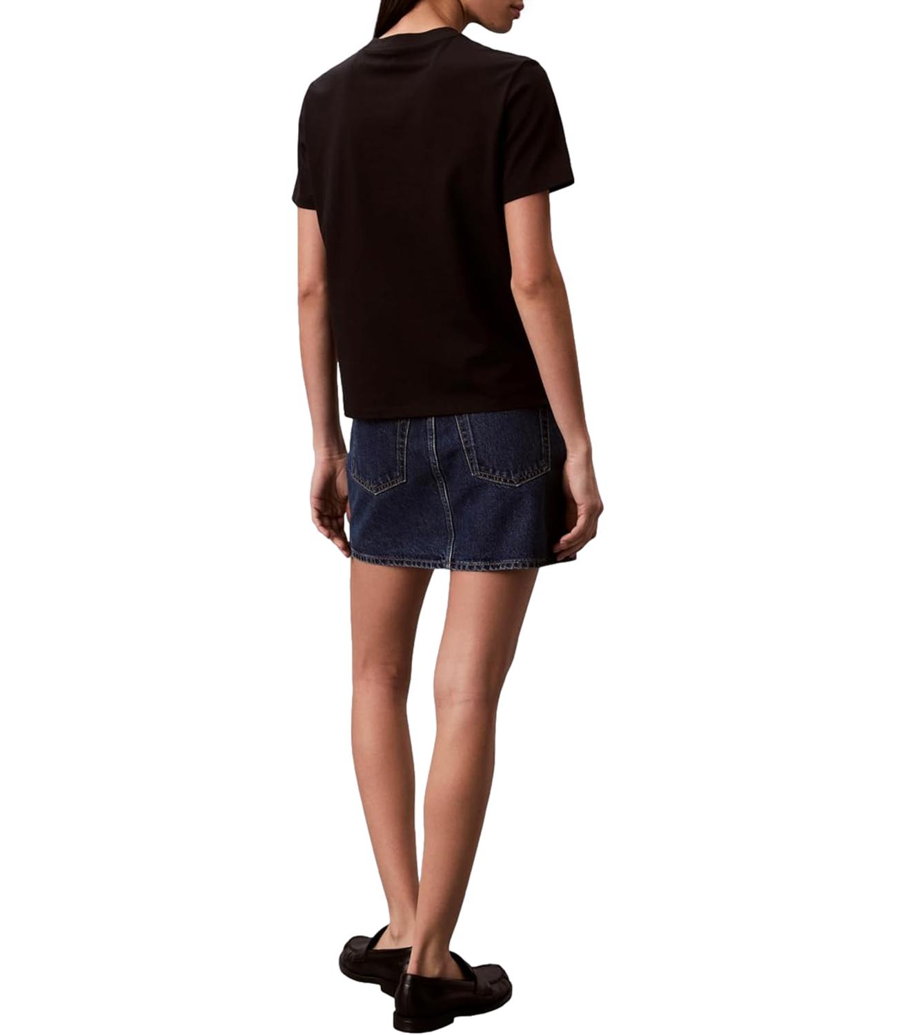 T-Shirt Calvin Klein LV047F810G Donna - Black