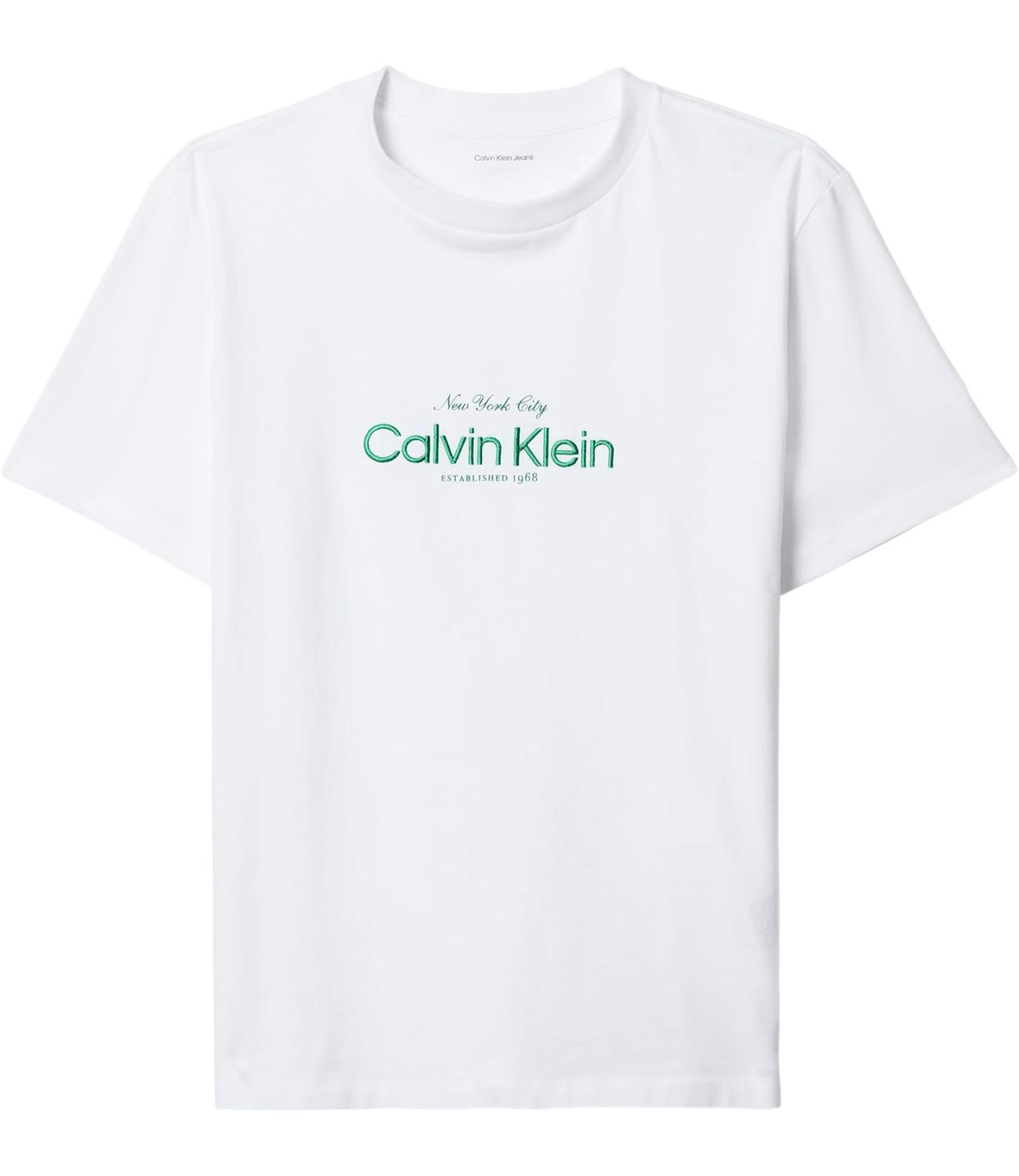 T-Shirt Calvin Klein LV047F810G Donna - Yaf Bright White