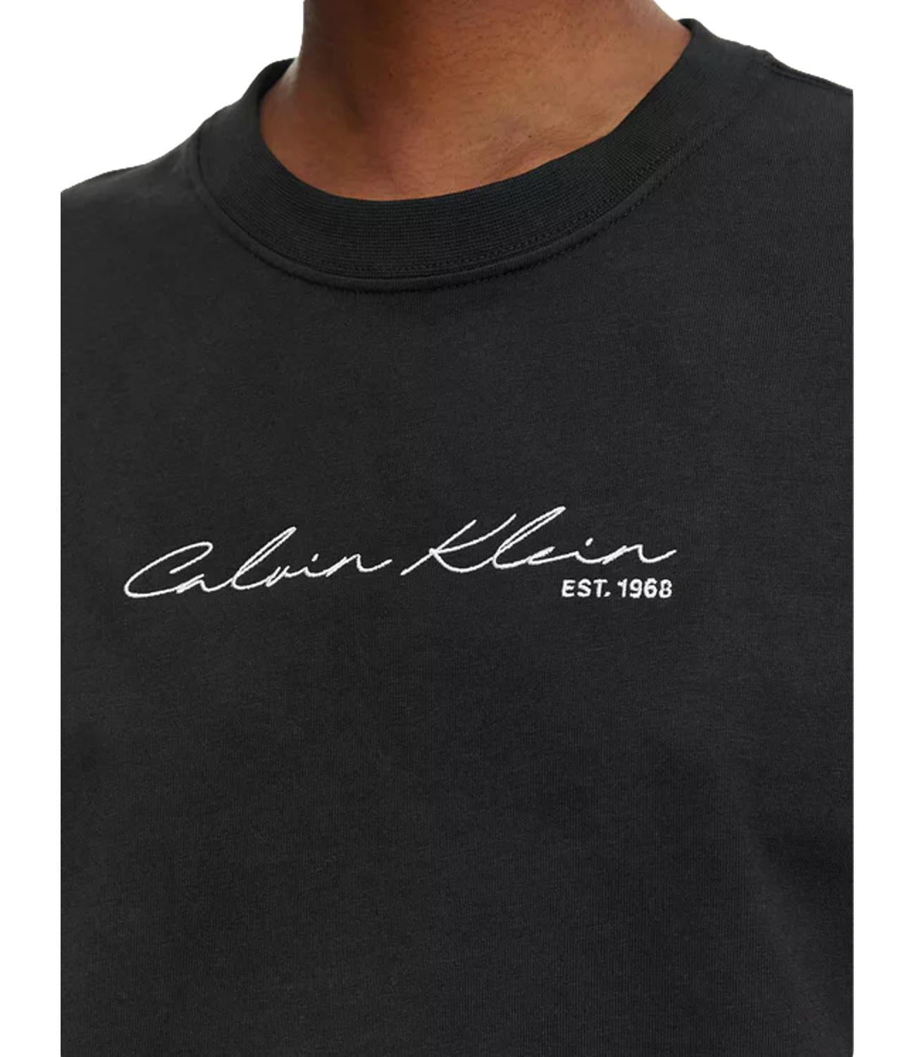 T-Shirt Calvin Klein LV047F820G Donna - Black