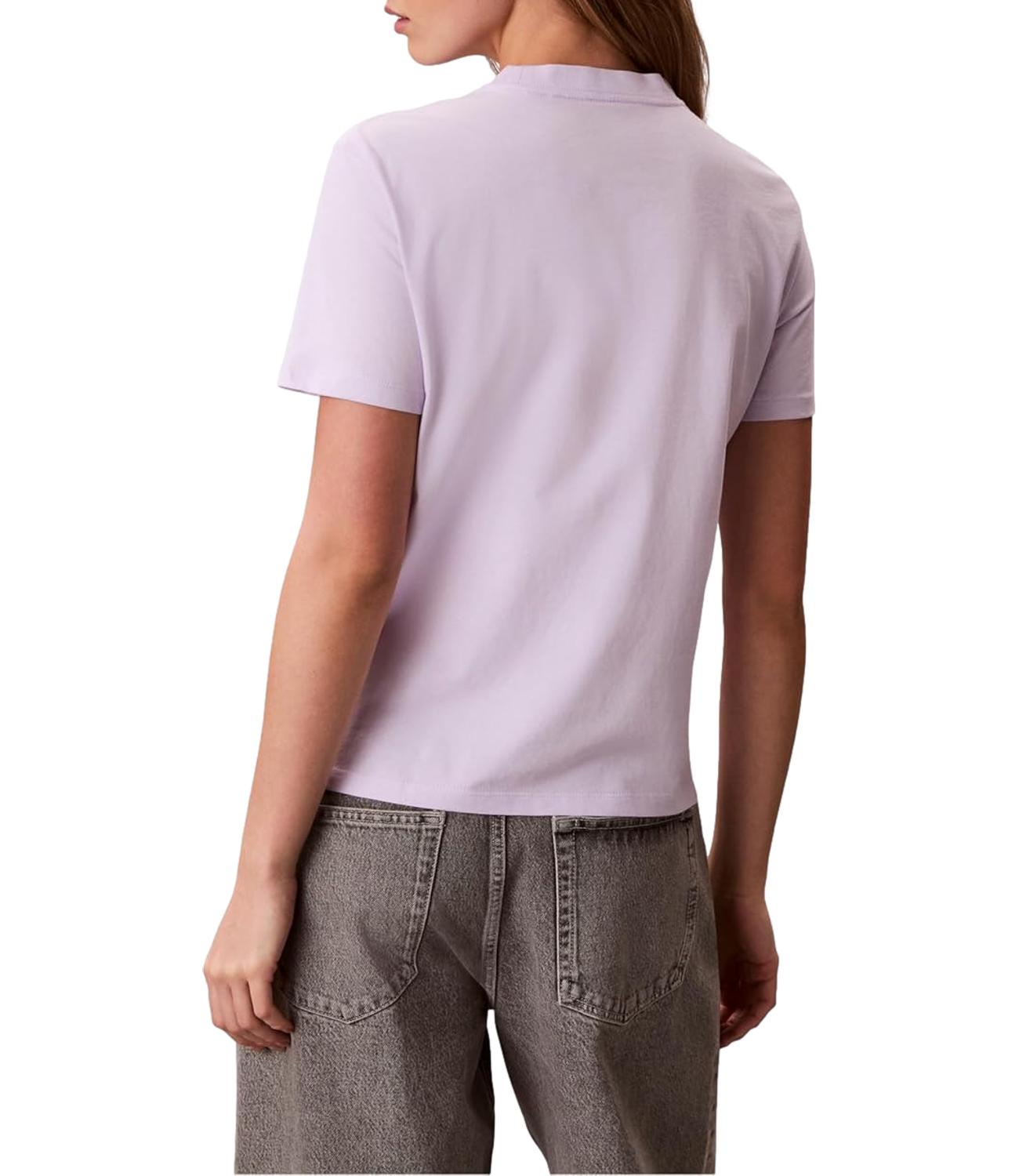T-Shirt Calvin Klein LV047F831G Donna - 3oq Island Lilac