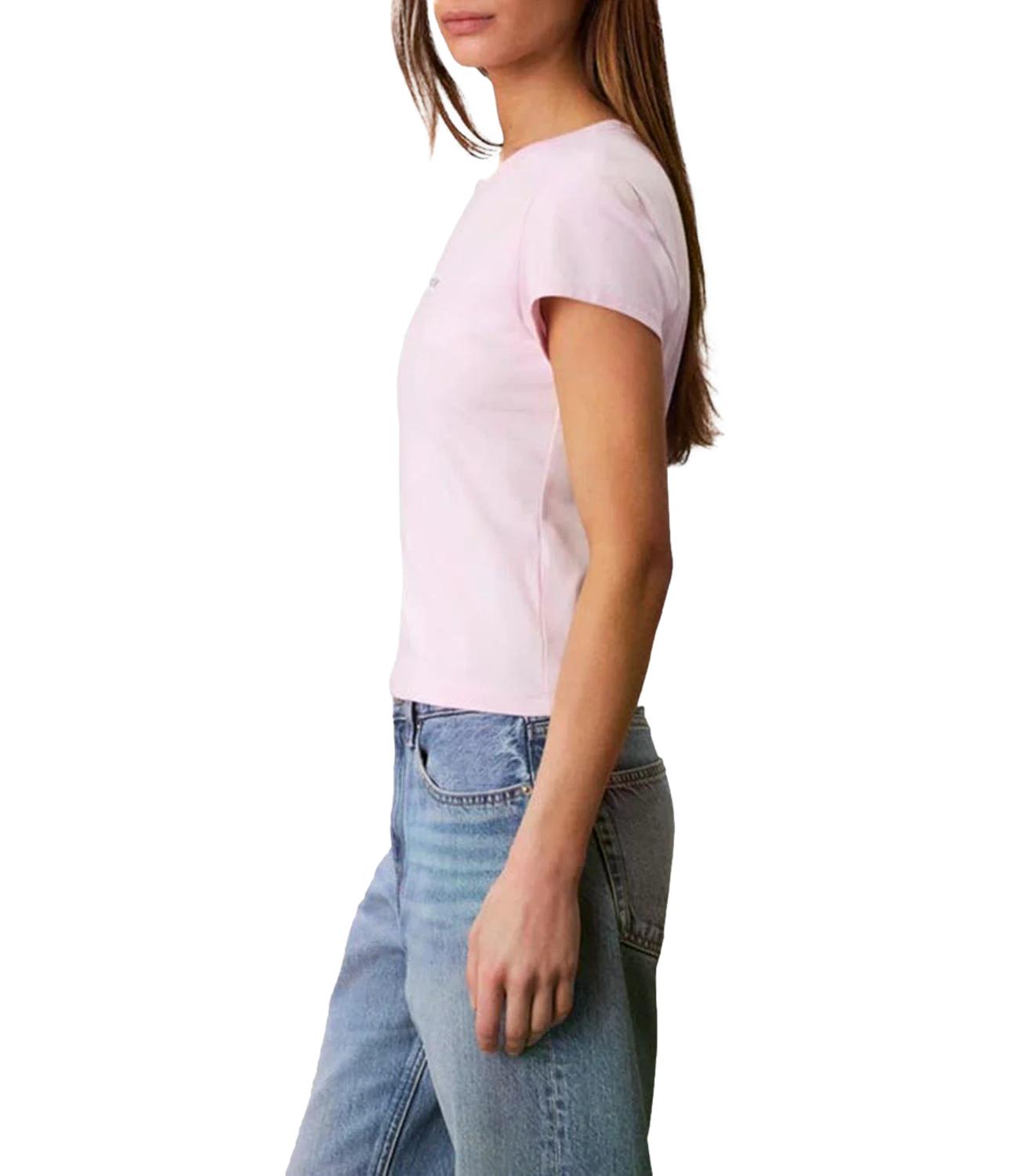 T-Shirt Calvin Klein LV047F842G Donna - 8z6 Cradle Pink