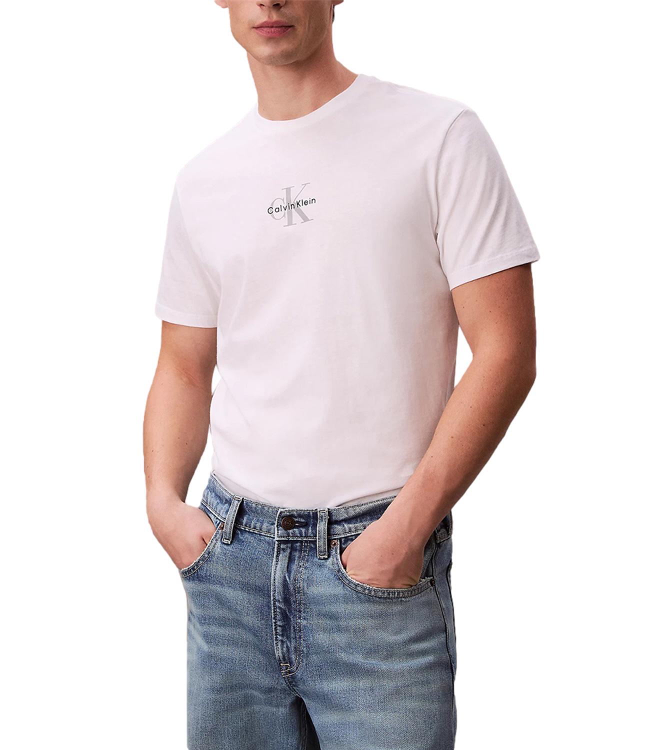 T-Shirt Calvin Klein LV04RB866G Uomo - Yaf Bright White