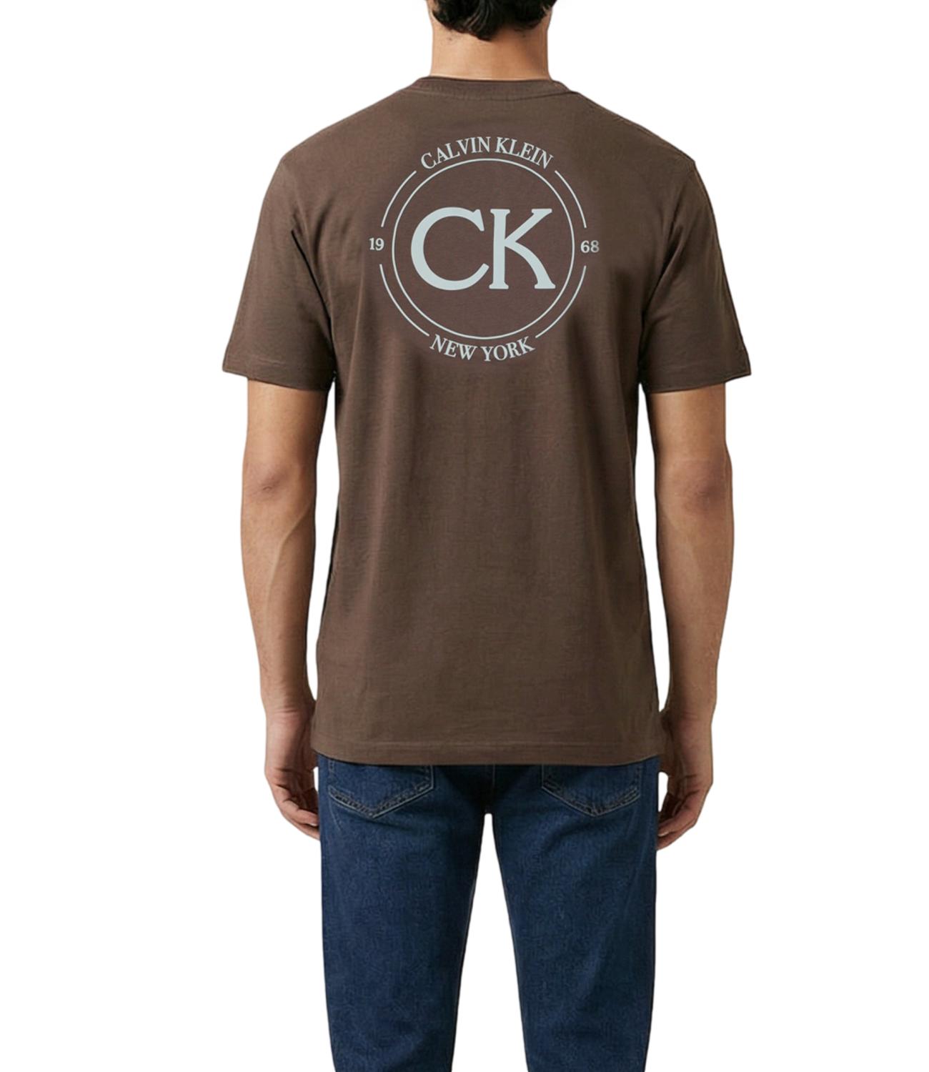 T-Shirt Calvin Klein LV04RE825G Uomo - 9o9 Warm Oak