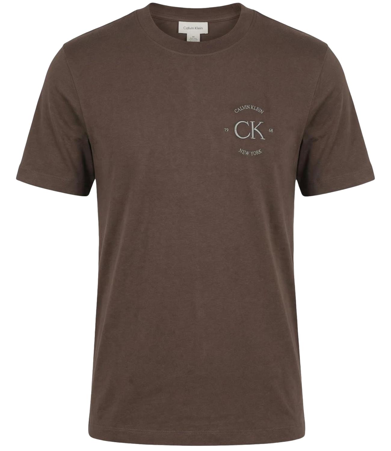 T-Shirt Calvin Klein LV04RE825G Uomo - 9o9 Warm Oak