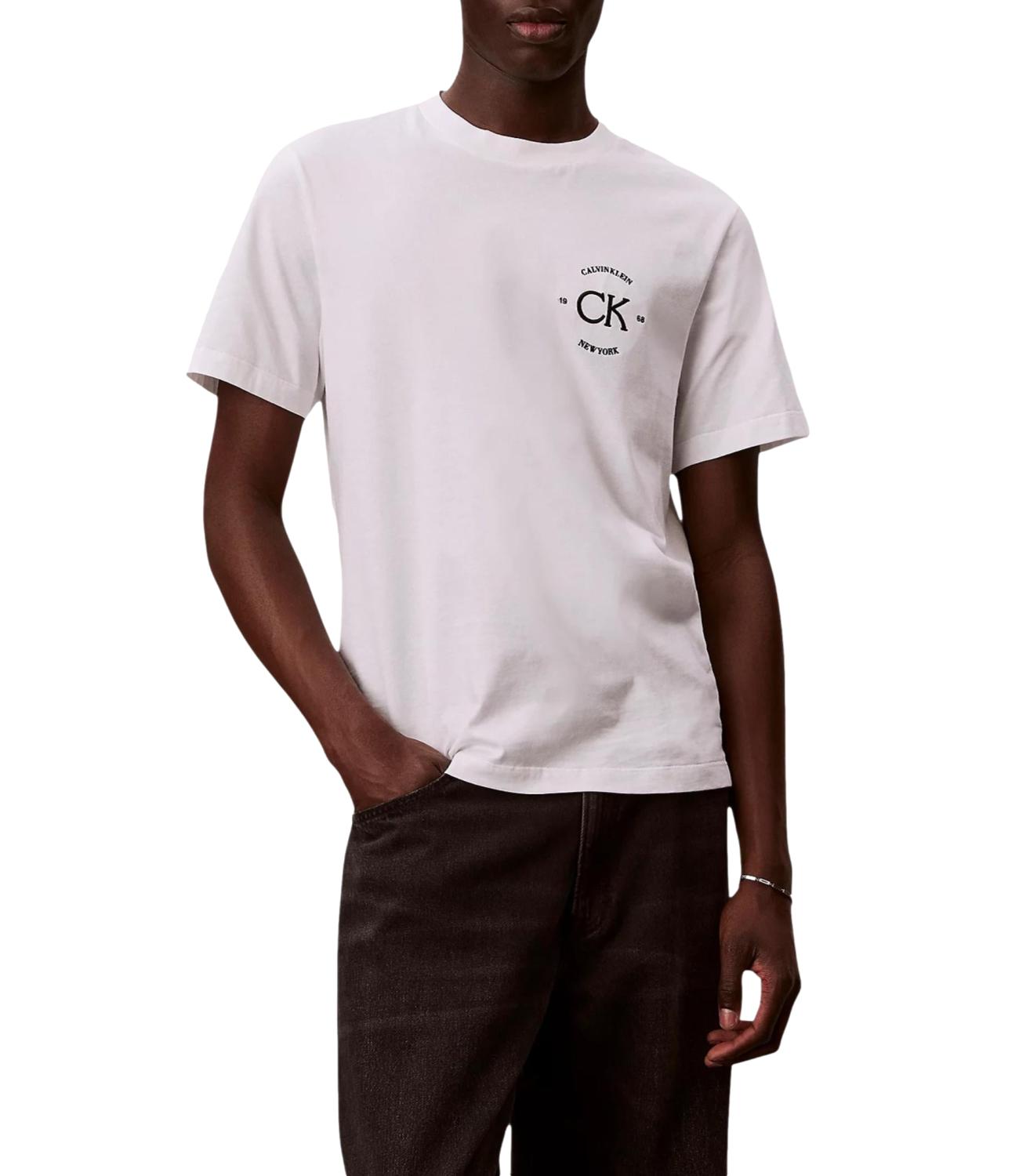 T-Shirt Calvin Klein LV04RE825G Uomo - Yaf Bright White