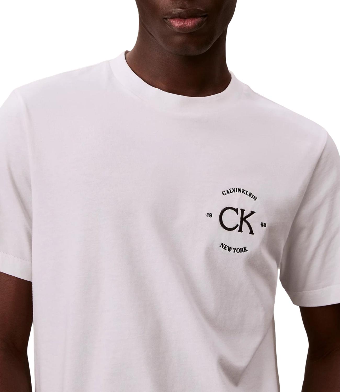 T-Shirt Calvin Klein LV04RE825G Uomo - Yaf Bright White