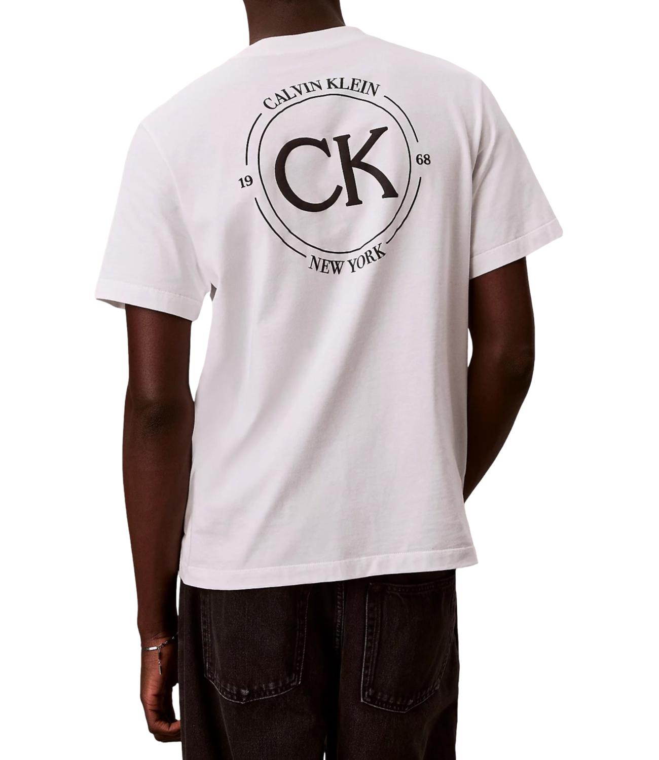 T-Shirt Calvin Klein LV04RE825G Uomo - Yaf Bright White