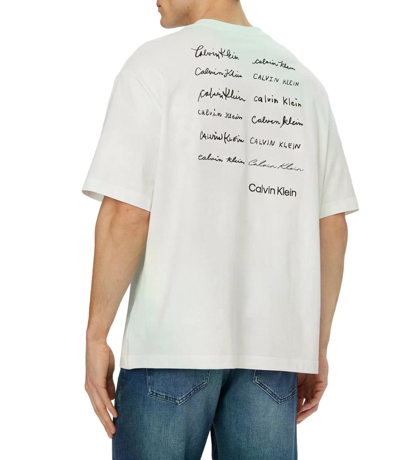 Polo Calvin Klein LV04RE828G Uomo - Yaf Bright White