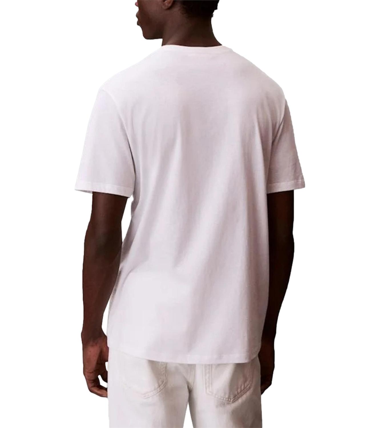 T-Shirt Calvin Klein LV04RF278G Uomo - Yaf Bright White